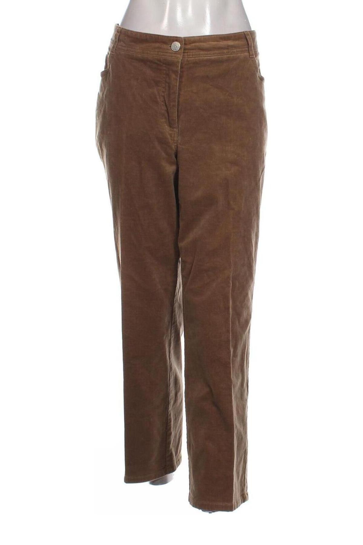 Damen Cordhose Just Elegance, Größe XXL, Farbe Braun, Preis € 14,83