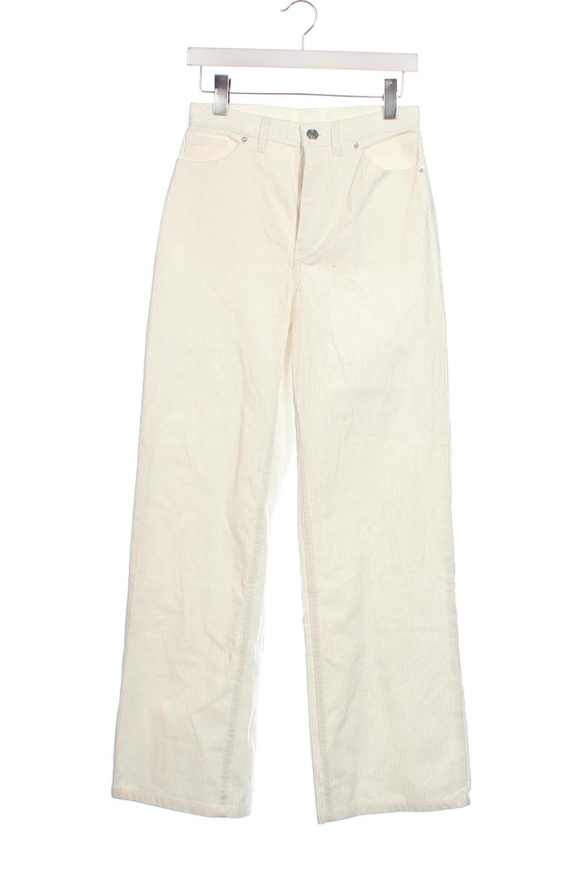 Damen Cordhose Monki, Größe S, Farbe Weiß, Preis € 28,70