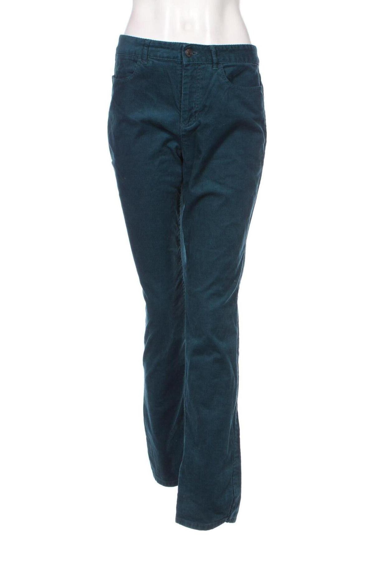 Pantaloni de velvet de femei Talbots, Mărime M, Culoare Verde, Preț 48,99 Lei