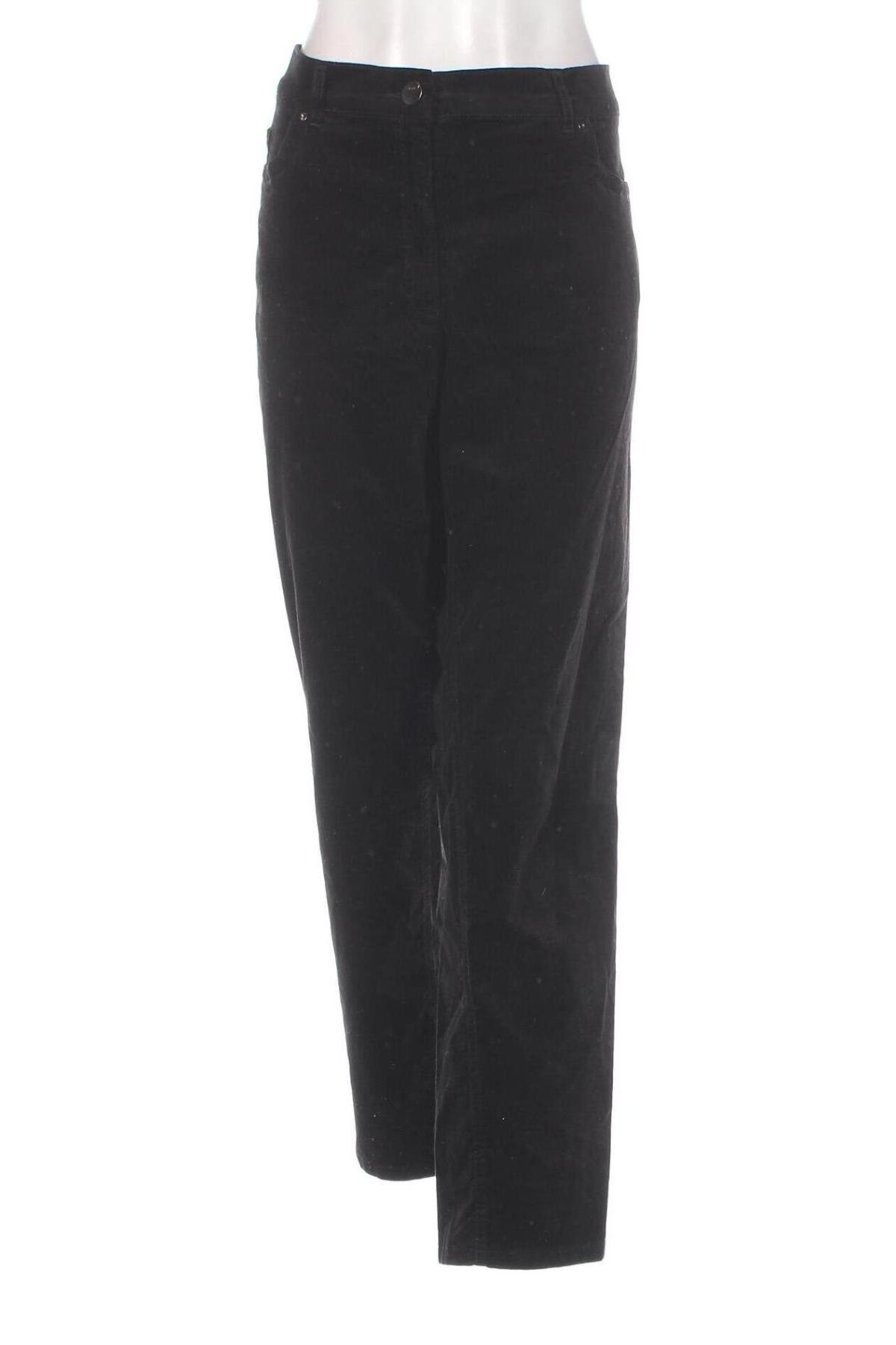 Damen Cordhose Zerres, Größe XXL, Farbe Schwarz, Preis 18,99 €