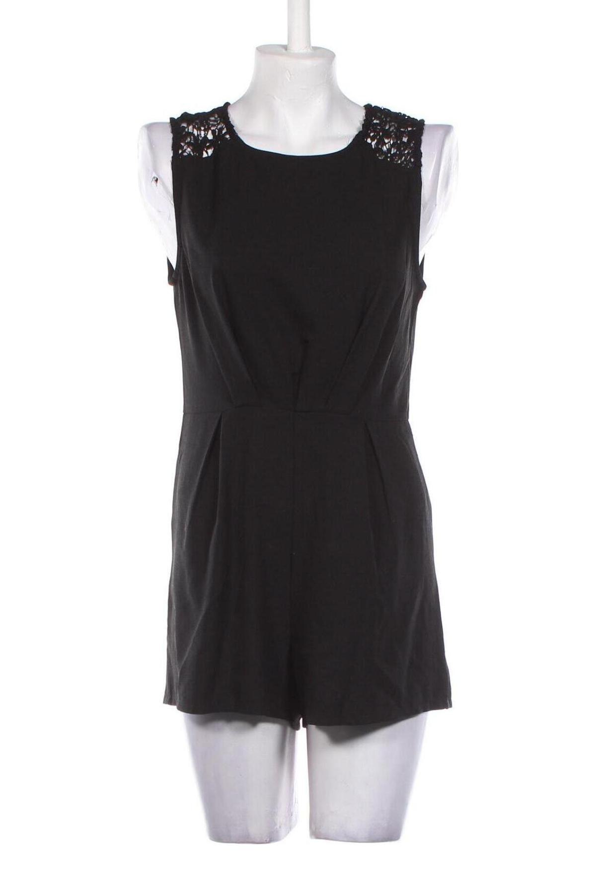 Women's short jumpsuit, Μέγεθος M, Χρώμα Μαύρο, Τιμή 17,49 €