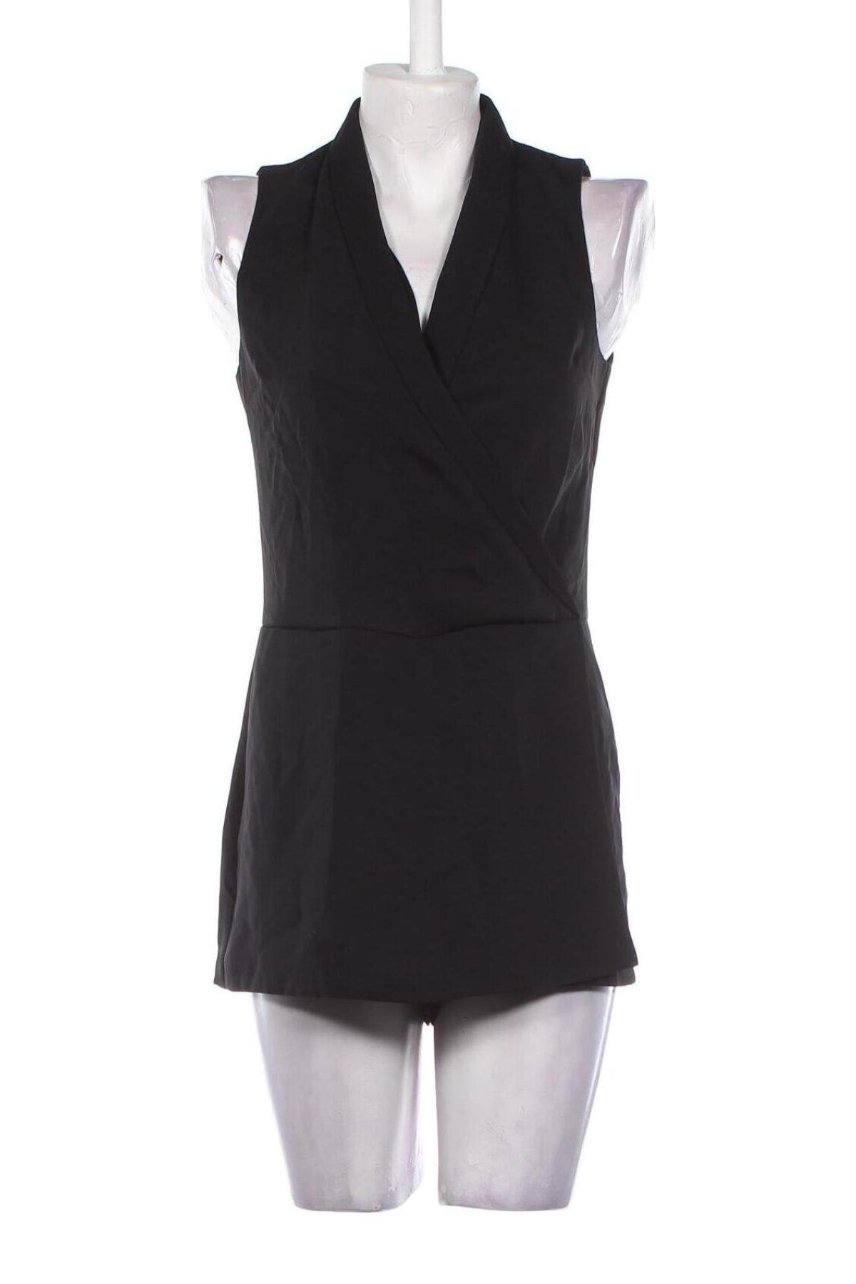 Women's short jumpsuit Topshop Petite, Mărime S, Culoare Negru, Preț 71,99 Lei