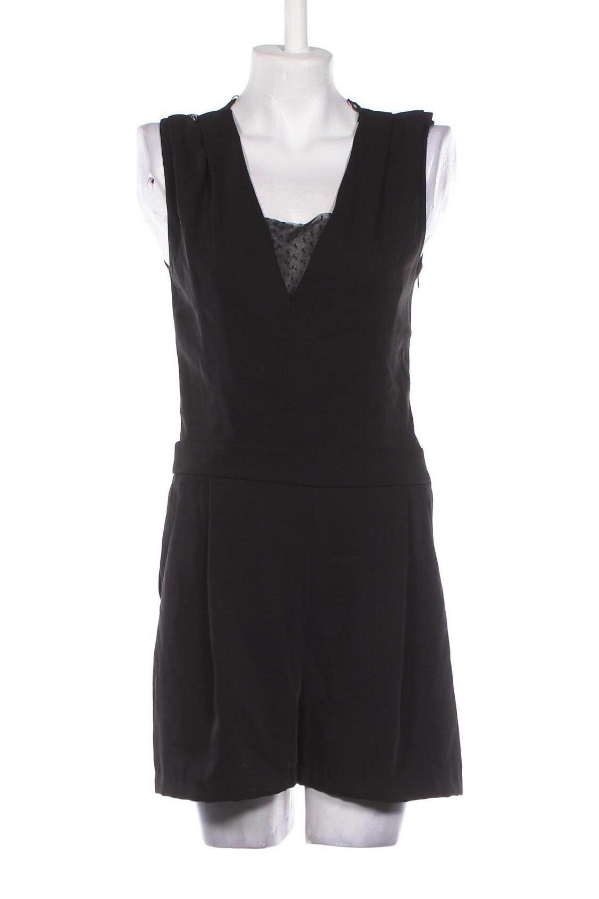 Women's short jumpsuit Zara, Mărime M, Culoare Negru, Preț 111,99 Lei