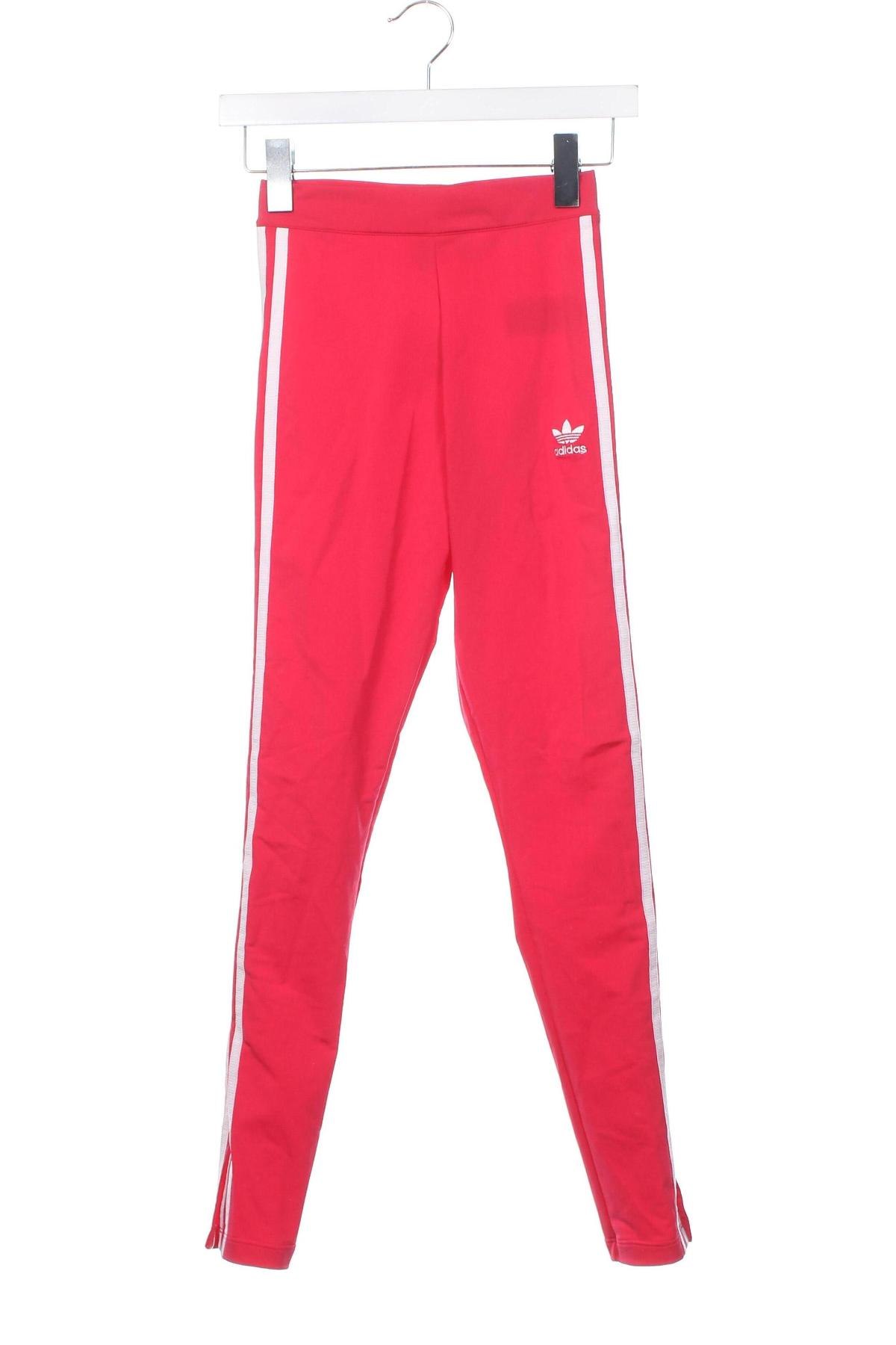 Damskie legginsy Adidas, Rozmiar XXS, Kolor Różowy, Cena 78,16 zł