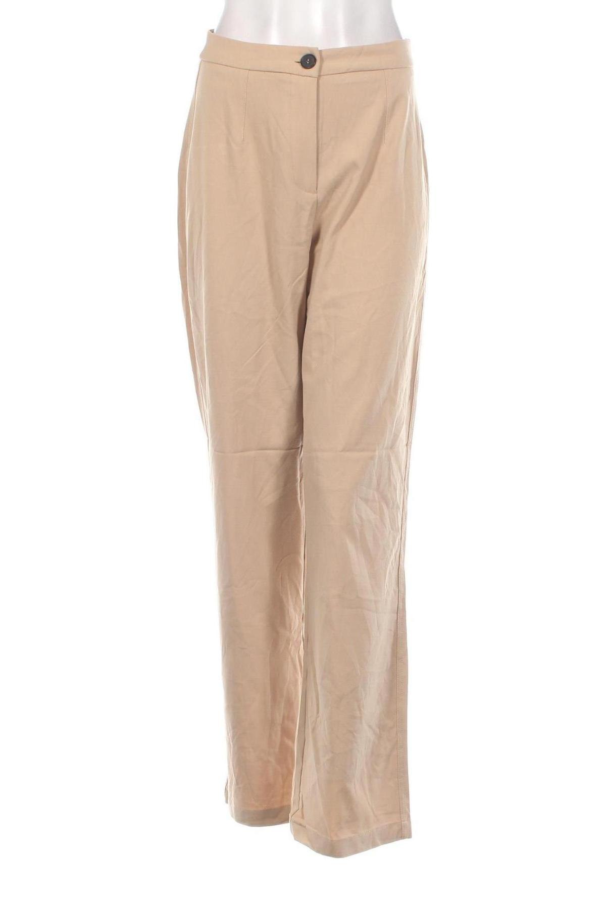 Damenhose Bershka, Größe M, Farbe Beige, Preis 20,49 €