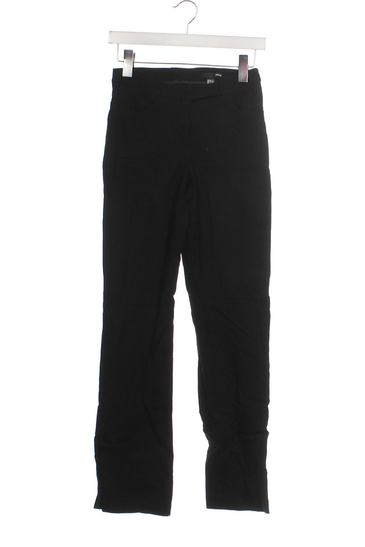 Pantaloni de femei H&M, Mărime XS, Culoare Negru, Preț 48,99 Lei