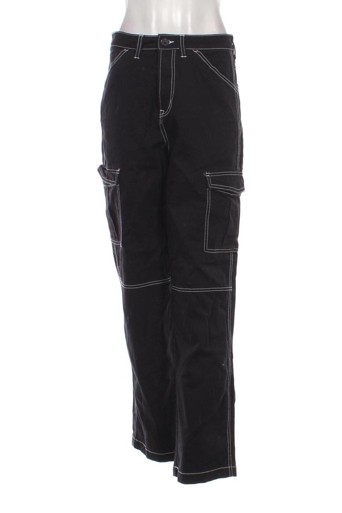 Pantaloni de femei H&M Divided, Mărime S, Culoare Negru, Preț 73,98 Lei