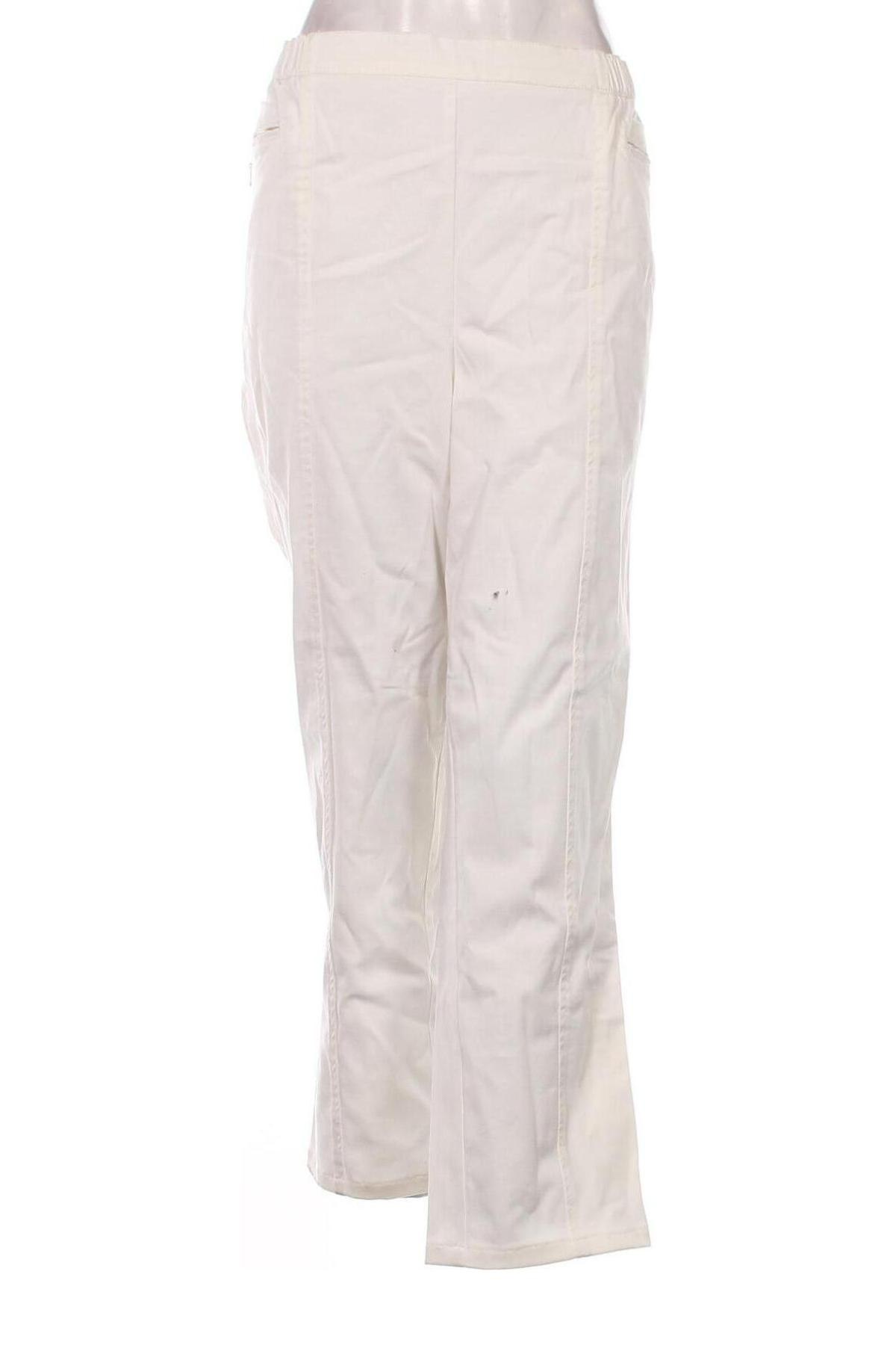 Pantaloni de femei M. Collection, Mărime XXL, Culoare Ecru, Preț 48,99 Lei