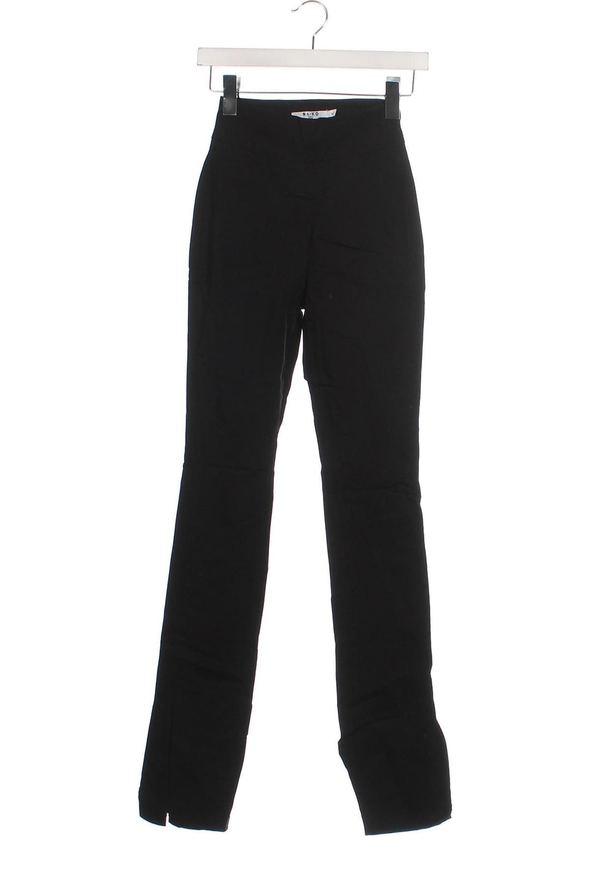 Pantaloni de femei NA-KD, Mărime XS, Culoare Negru, Preț 67,99 Lei