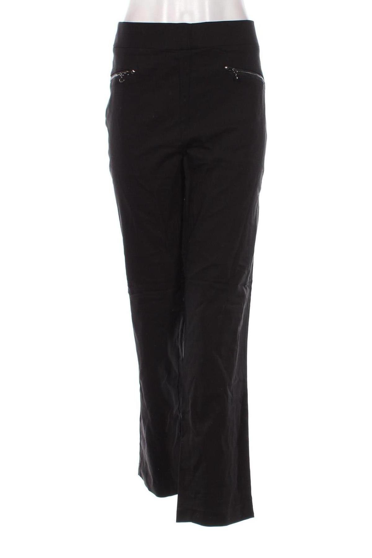 Pantaloni de femei Rockmans, Mărime XXL, Culoare Negru, Preț 134,99 Lei