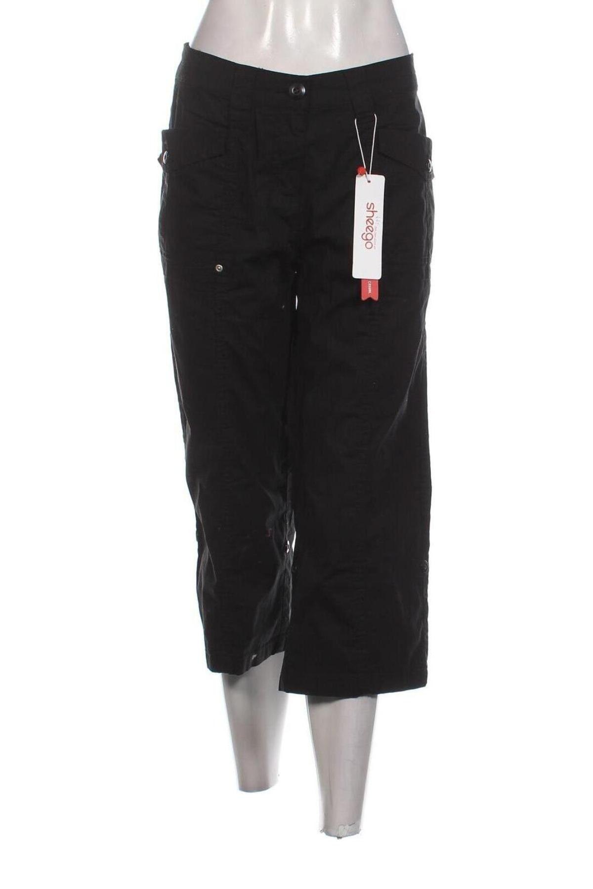 Damenhose Sheego, Größe L, Farbe Schwarz, Preis 48,00 €