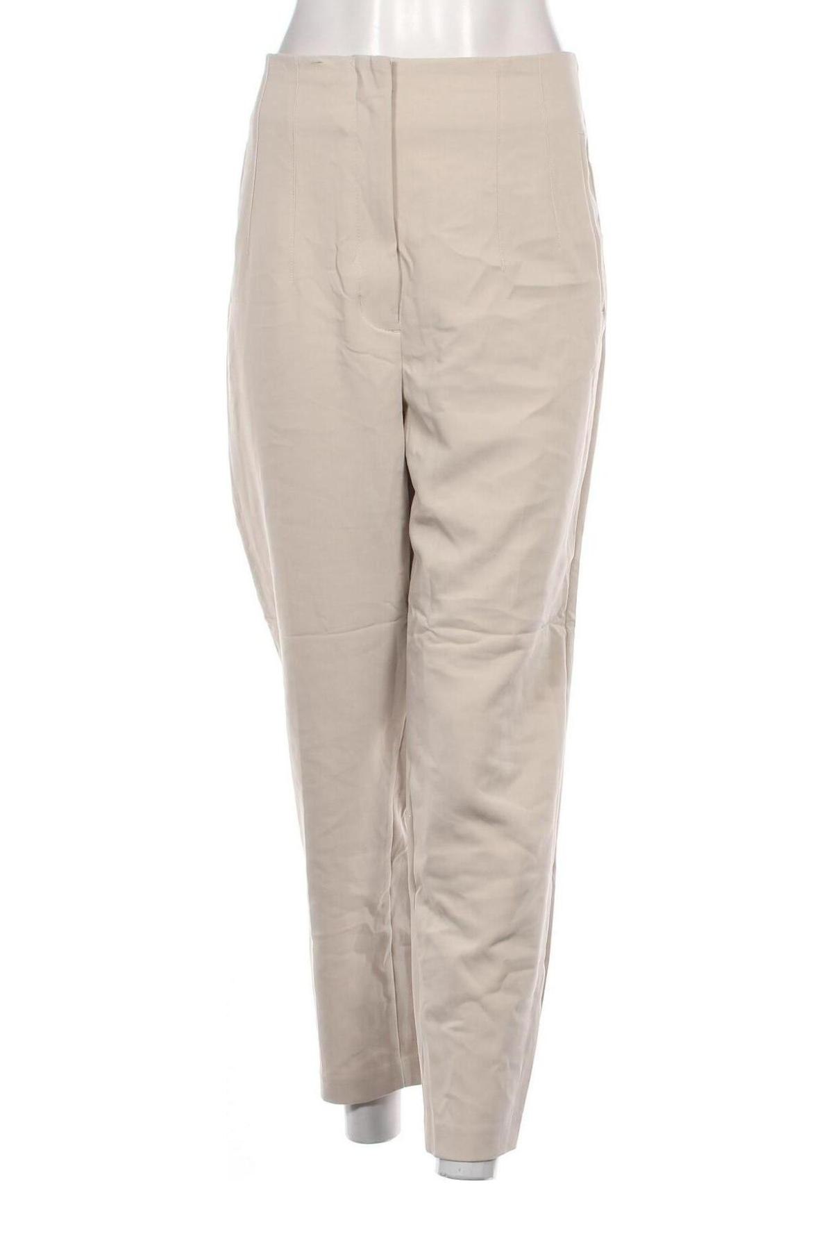 Damenhose Zara, Größe XL, Farbe Beige, Preis 18,99 €