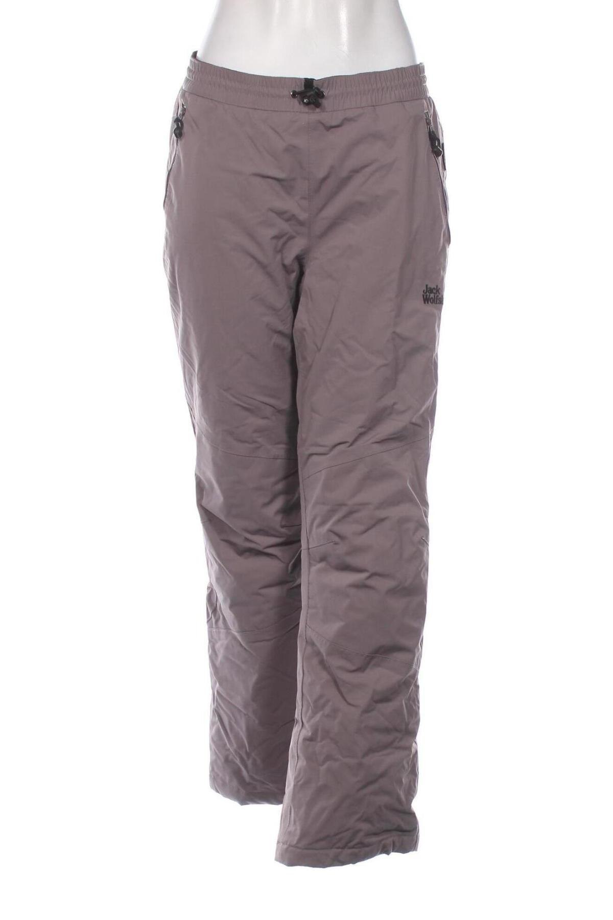 Pantaloni de damă pentru sporturi de iarnă Jack Wolfskin, Mărime M, Culoare Gri, Preț 358,99 Lei