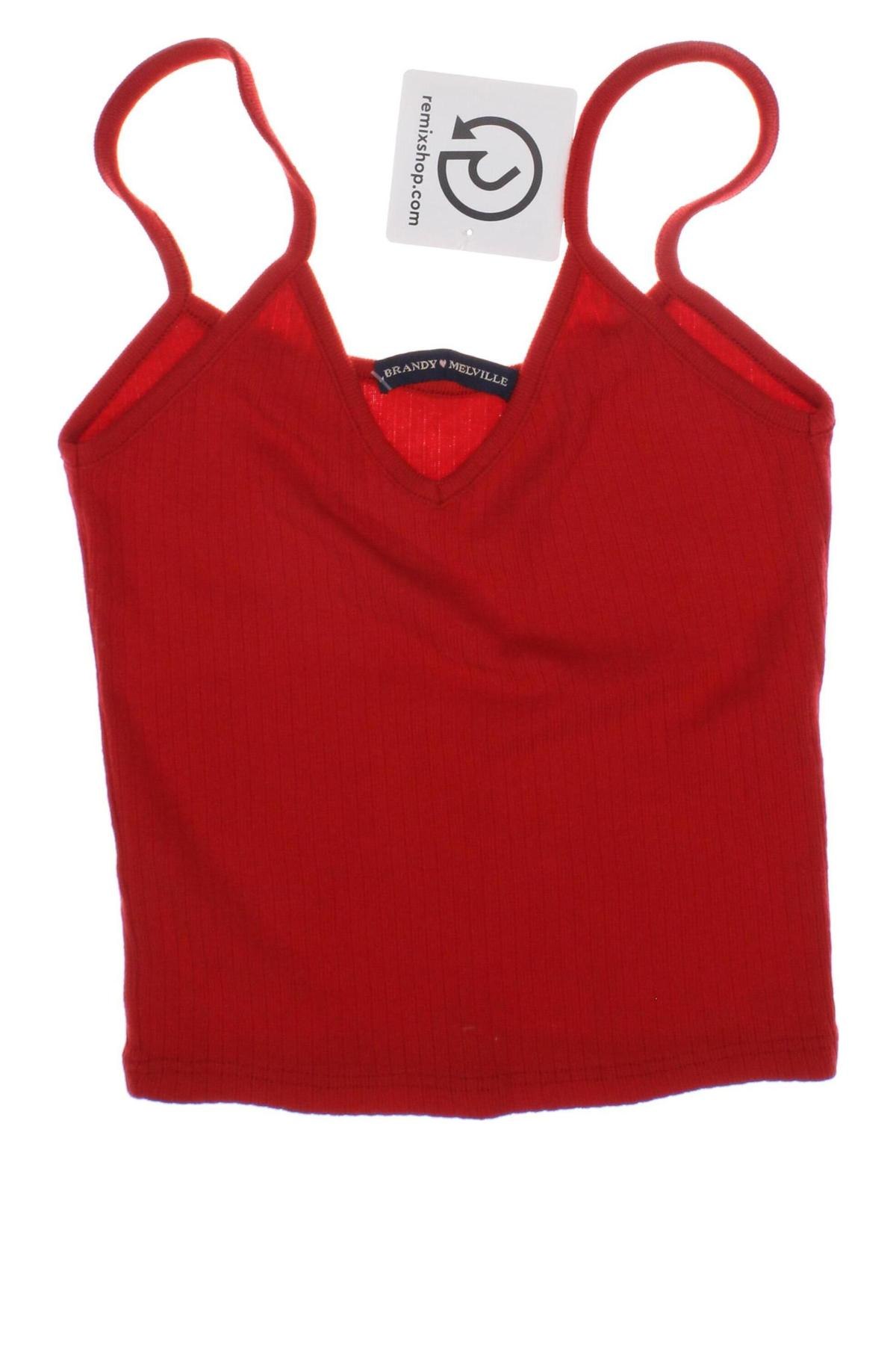 Damentop Brandy Melville, Größe XS, Farbe Rot, Preis 12,57 €