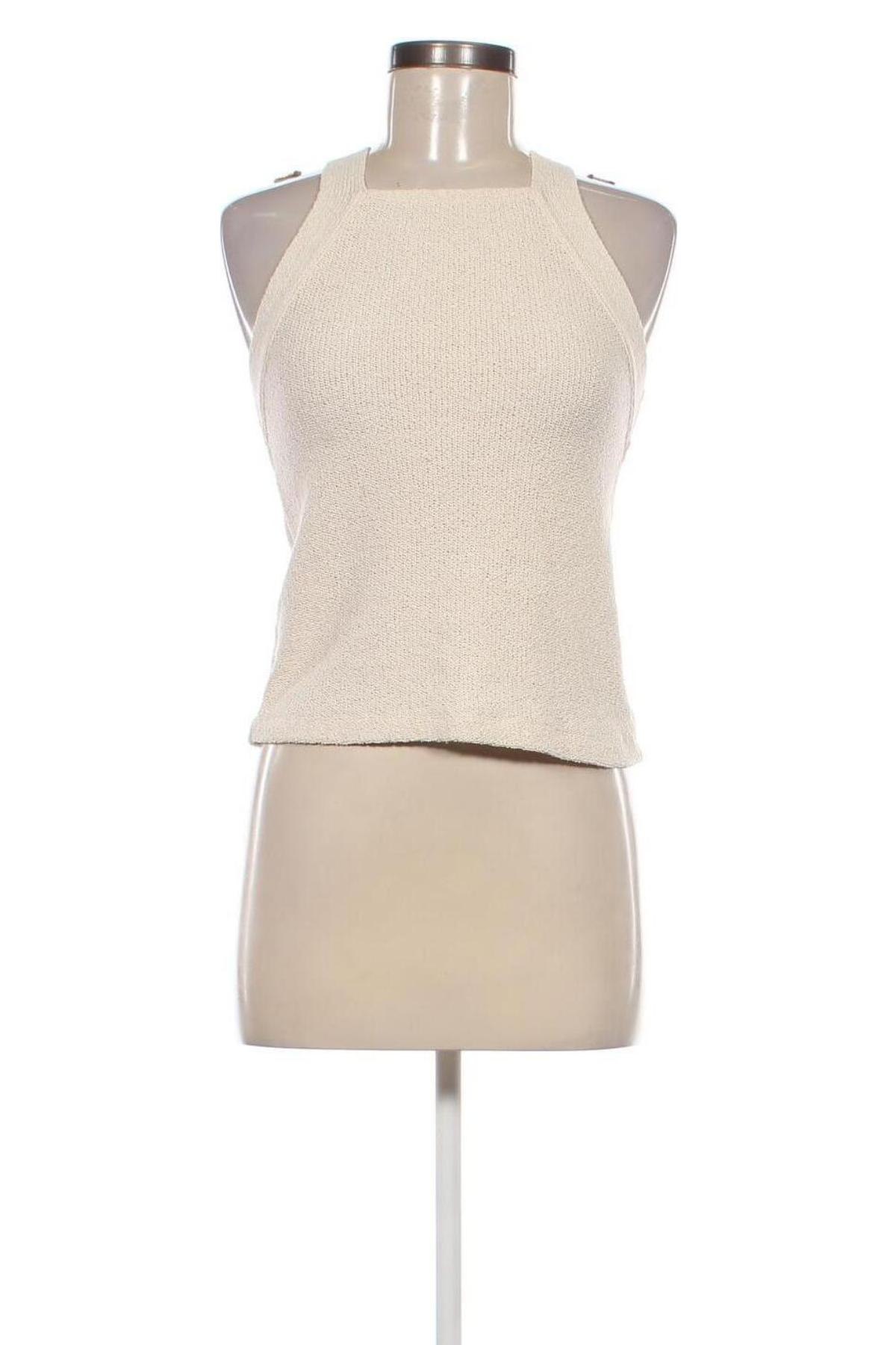 Damentop Massimo Dutti, Größe S, Farbe Beige, Preis € 13,81