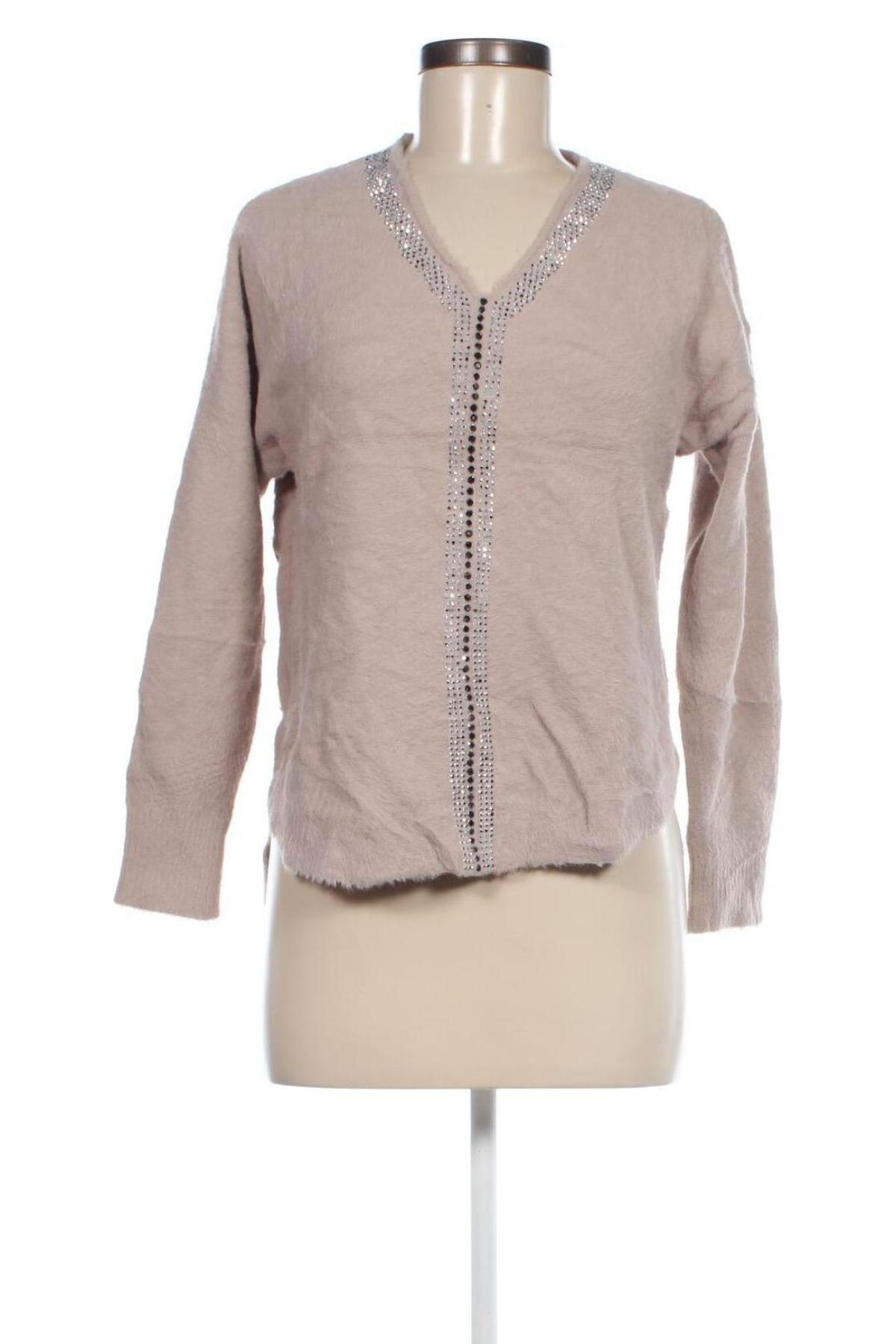 Damenpullover, Größe M, Farbe Beige, Preis 12,99 €