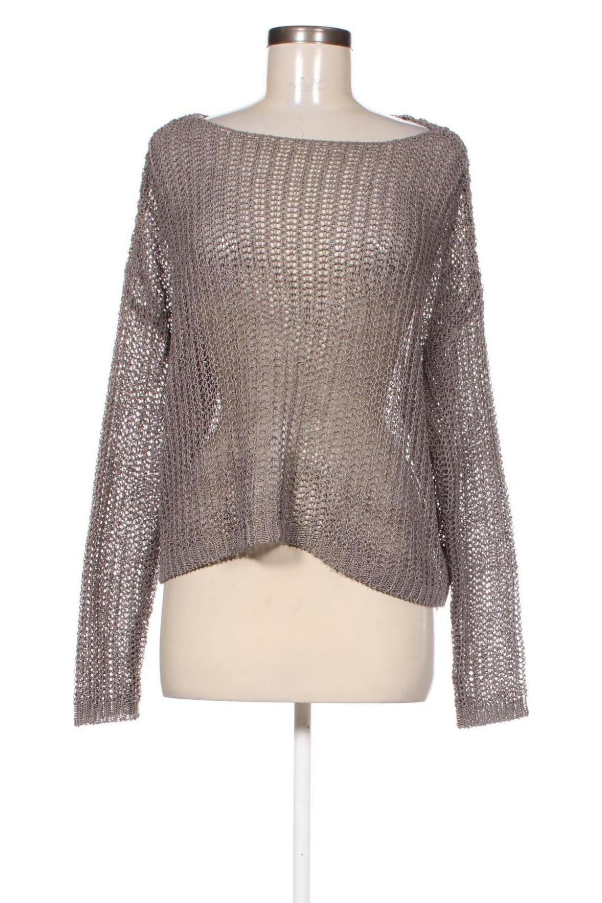 Damenpullover, Größe M, Farbe Grau, Preis 15,00 €