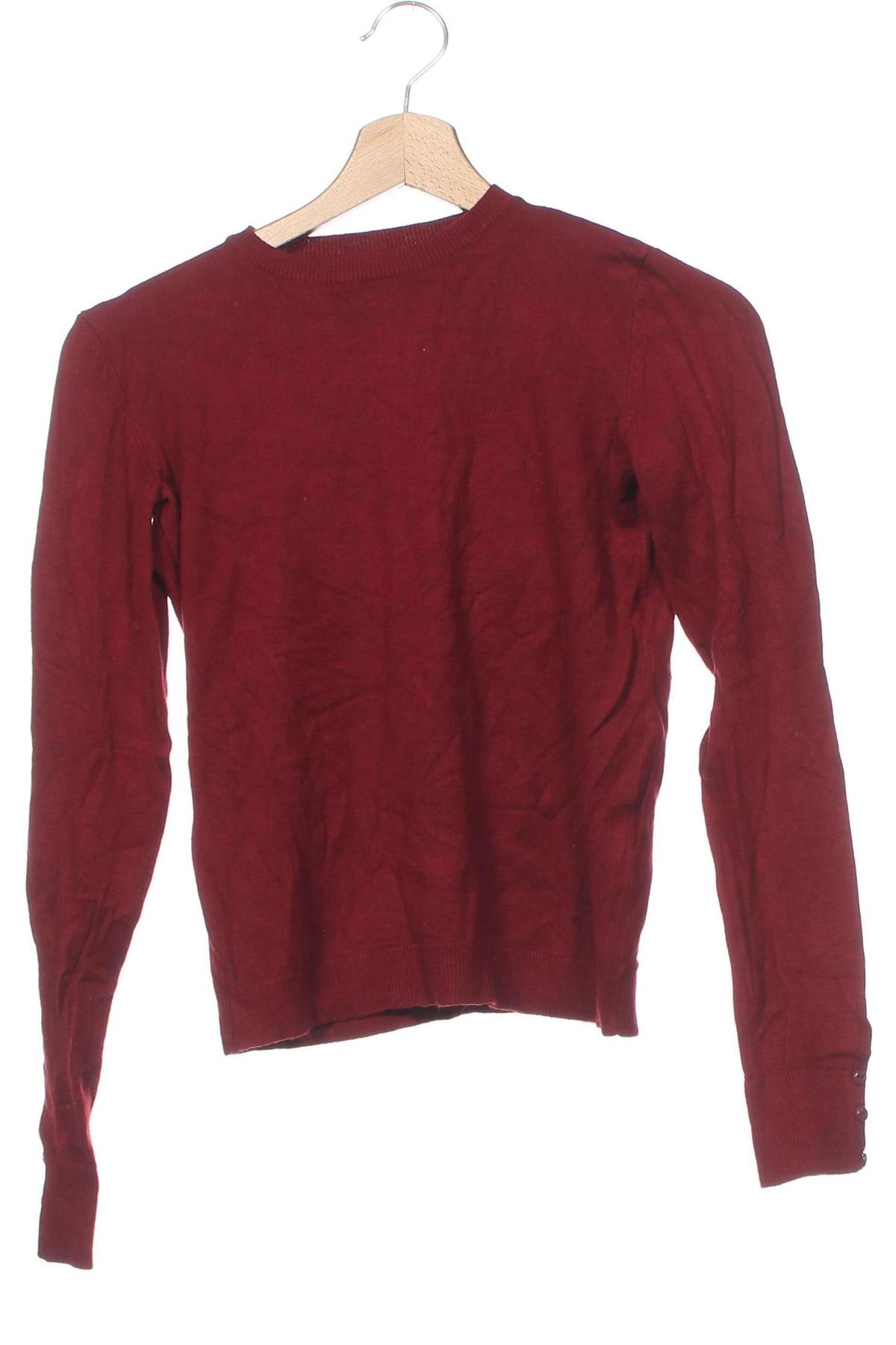 Damski sweter Bershka, Rozmiar XS, Kolor Czerwony, Cena 60,99 zł