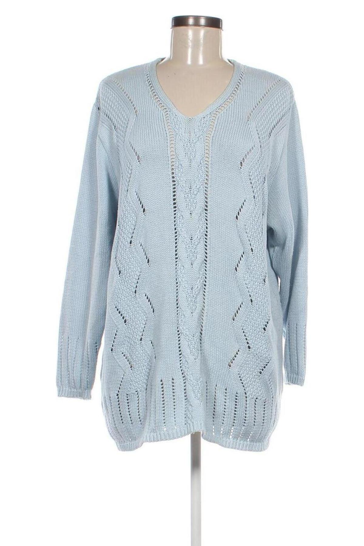 Damenpullover Faber, Größe M, Farbe Blau, Preis € 14,91