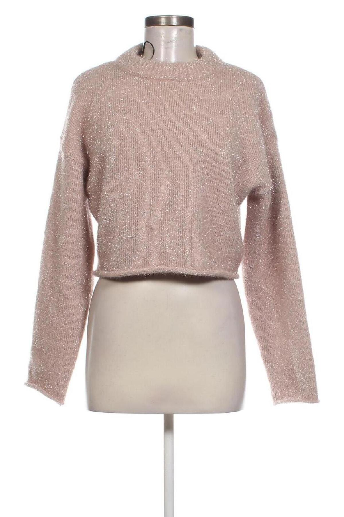 Damski sweter H&M, Rozmiar S, Kolor Popielaty róż, Cena 67,41 zł