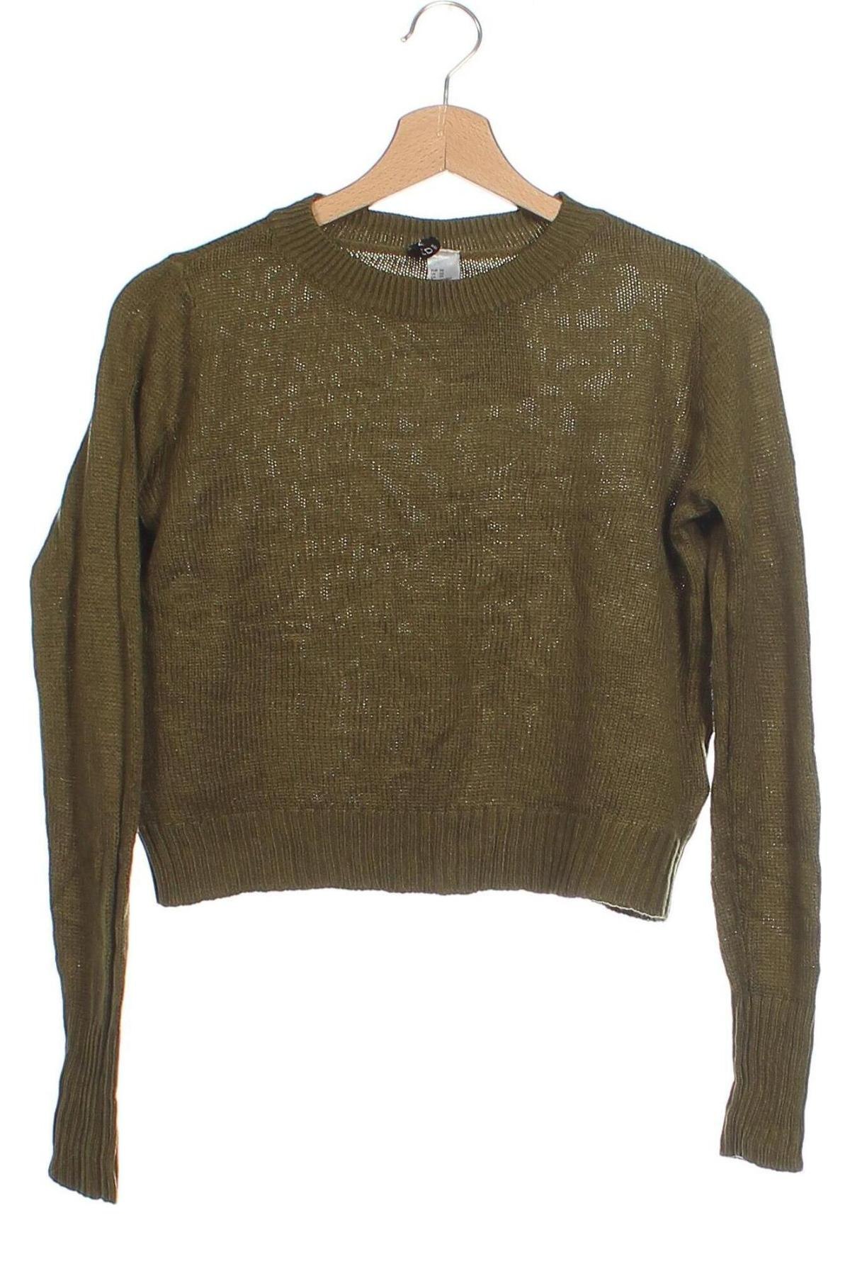 Damski sweter H&M Divided, Rozmiar XS, Kolor Zielony, Cena 92,99 zł