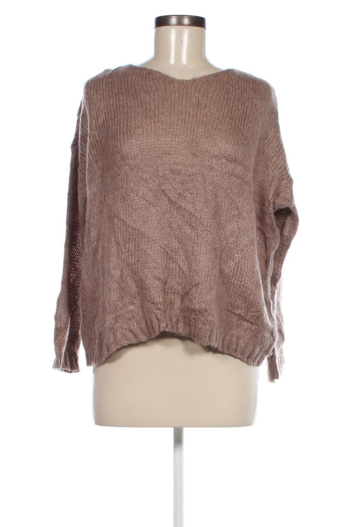 Damenpullover Made In Italy, Größe M, Farbe Braun, Preis € 20,49