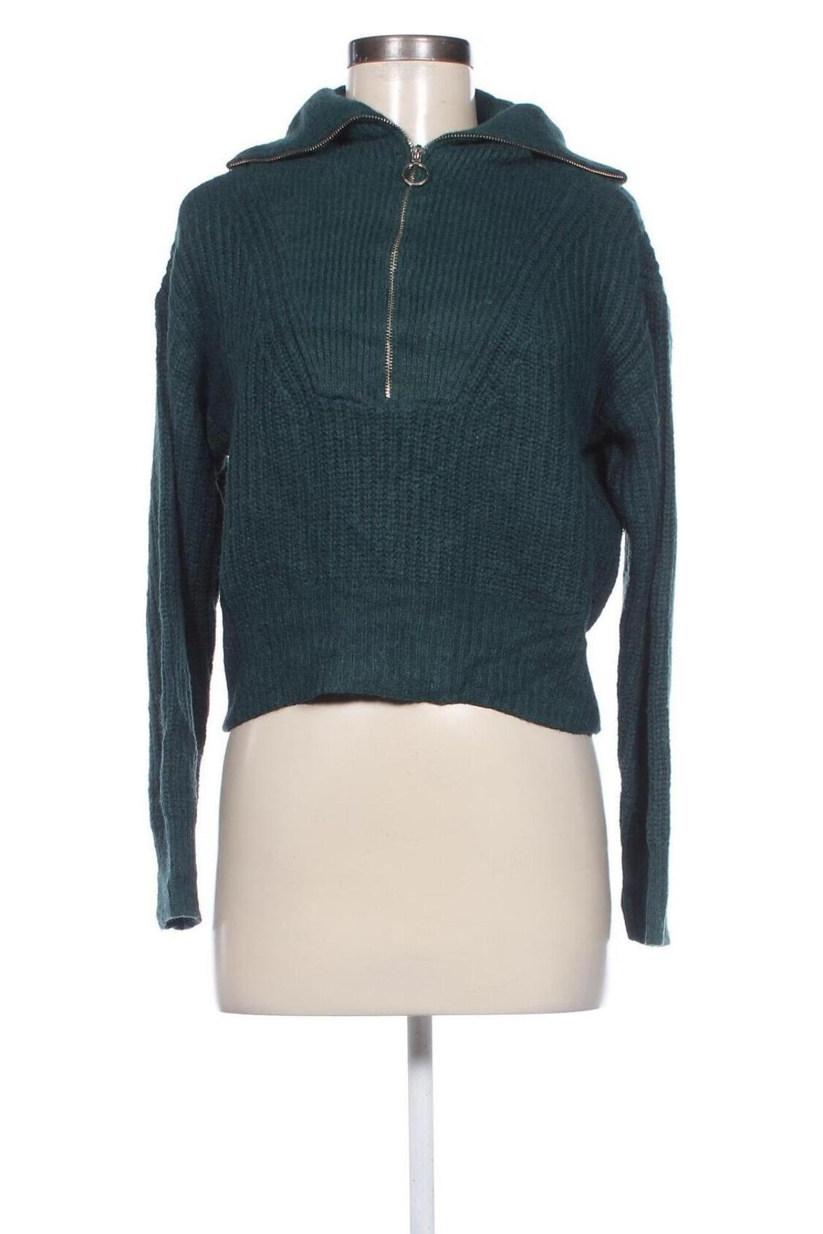 Pulover de femei Melting Stockholm, Mărime S, Culoare Verde, Preț 134,99 Lei