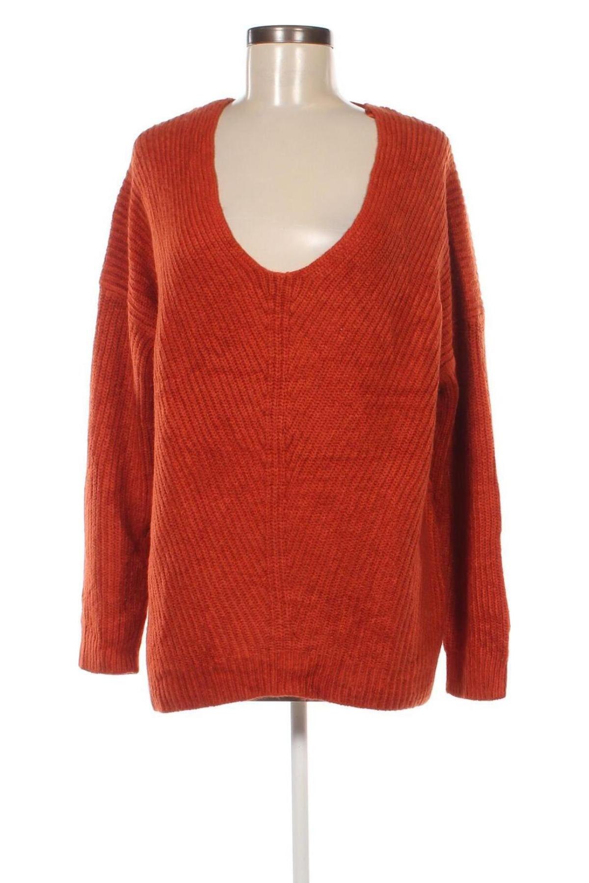 Damenpullover New Look, Größe M, Farbe Orange, Preis € 20,49