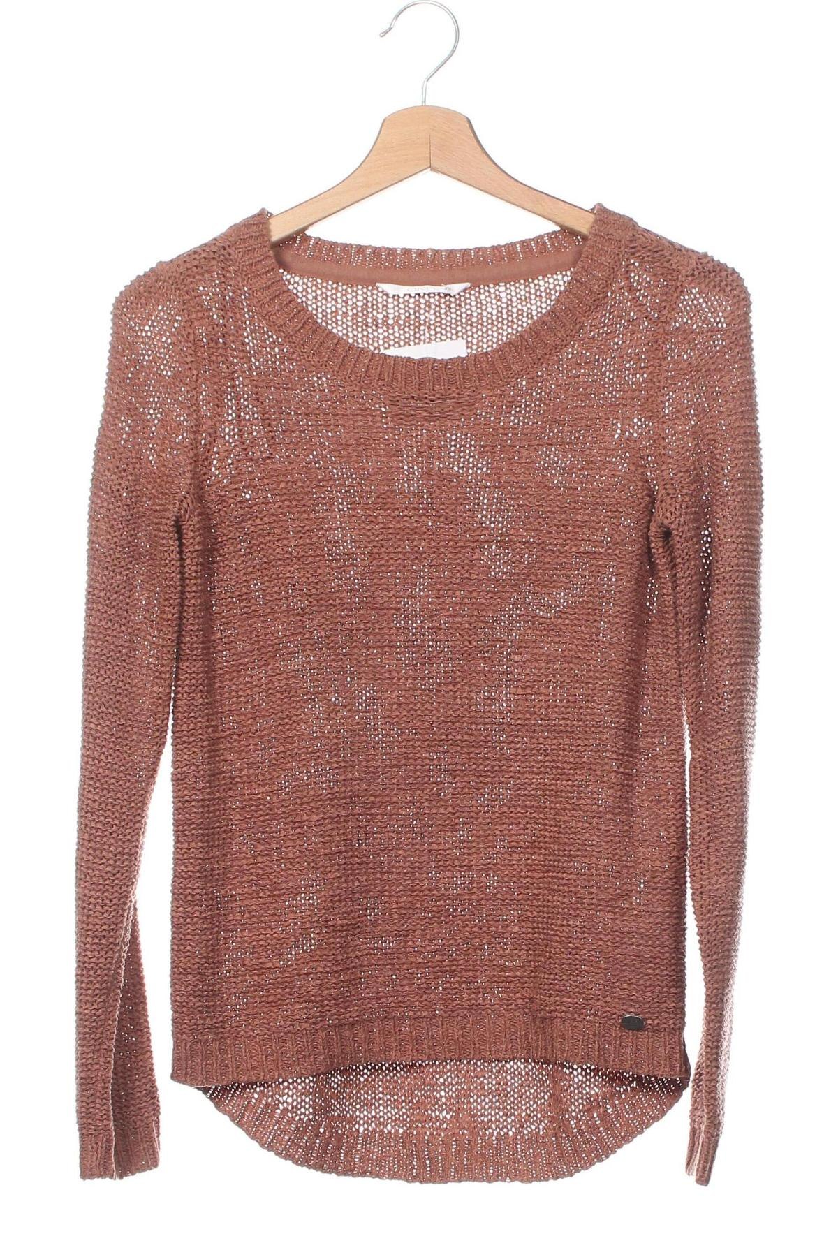 Damenpullover ONLY, Größe XS, Farbe Braun, Preis 13,80 €