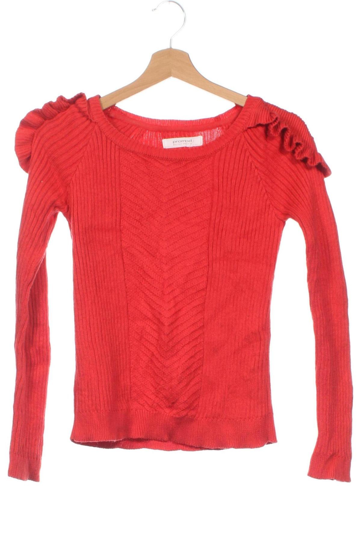 Damenpullover Promod, Größe XS, Farbe Rot, Preis 28,99 €