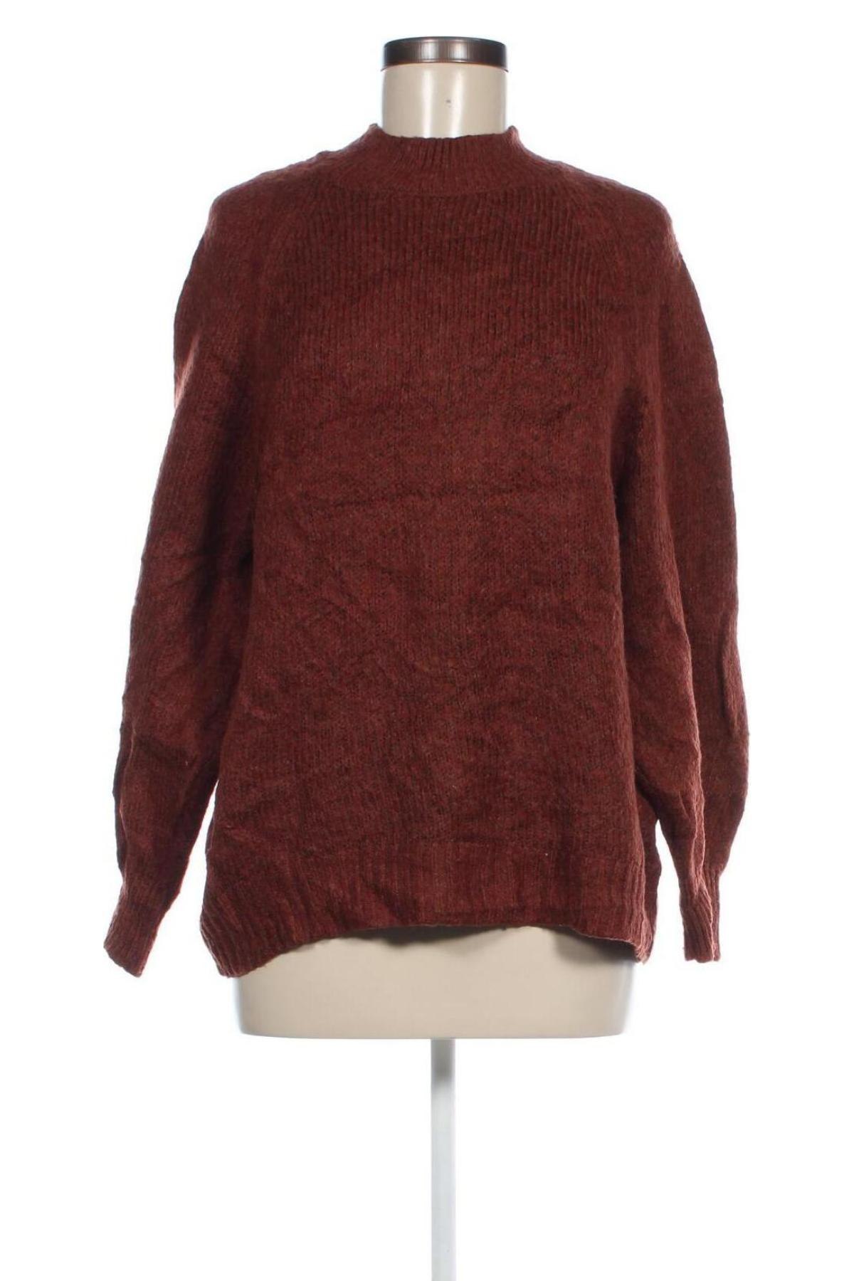 Damski sweter Stradivarius, Rozmiar M, Kolor Brązowy, Cena 60,99 zł