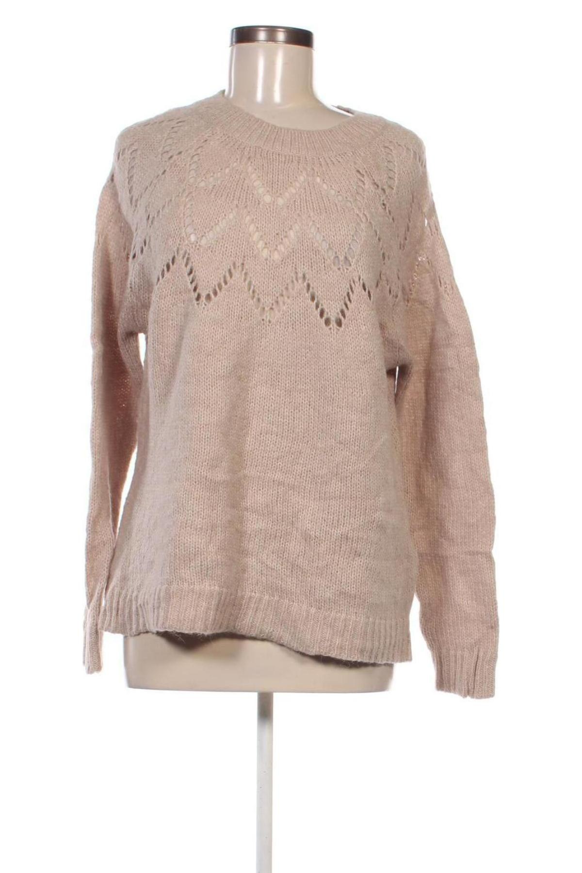 Damenpullover VILA, Größe XL, Farbe Beige, Preis 18,99 €