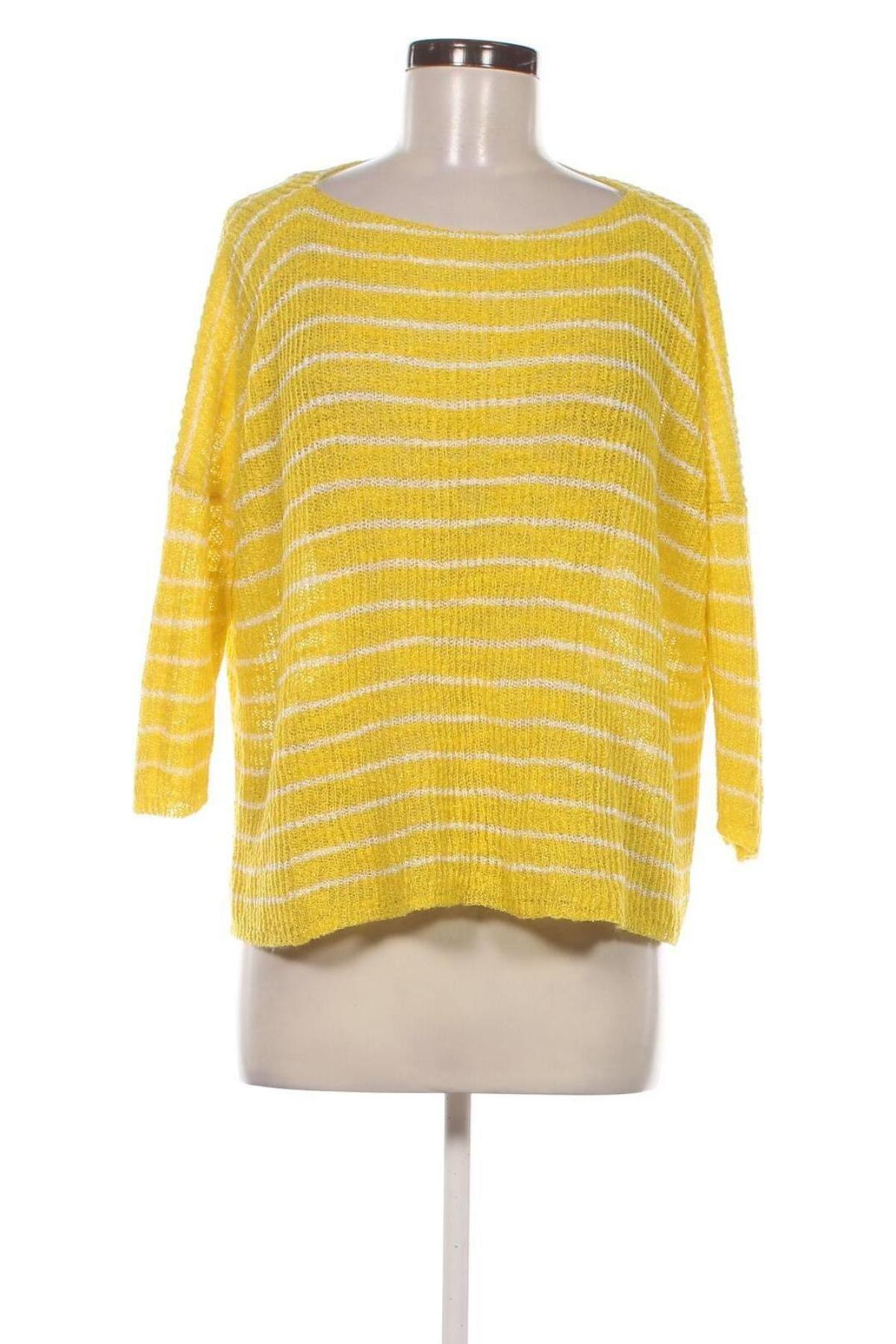 Damenpullover Zara Knitwear, Größe M, Farbe Gelb, Preis 9,99 €