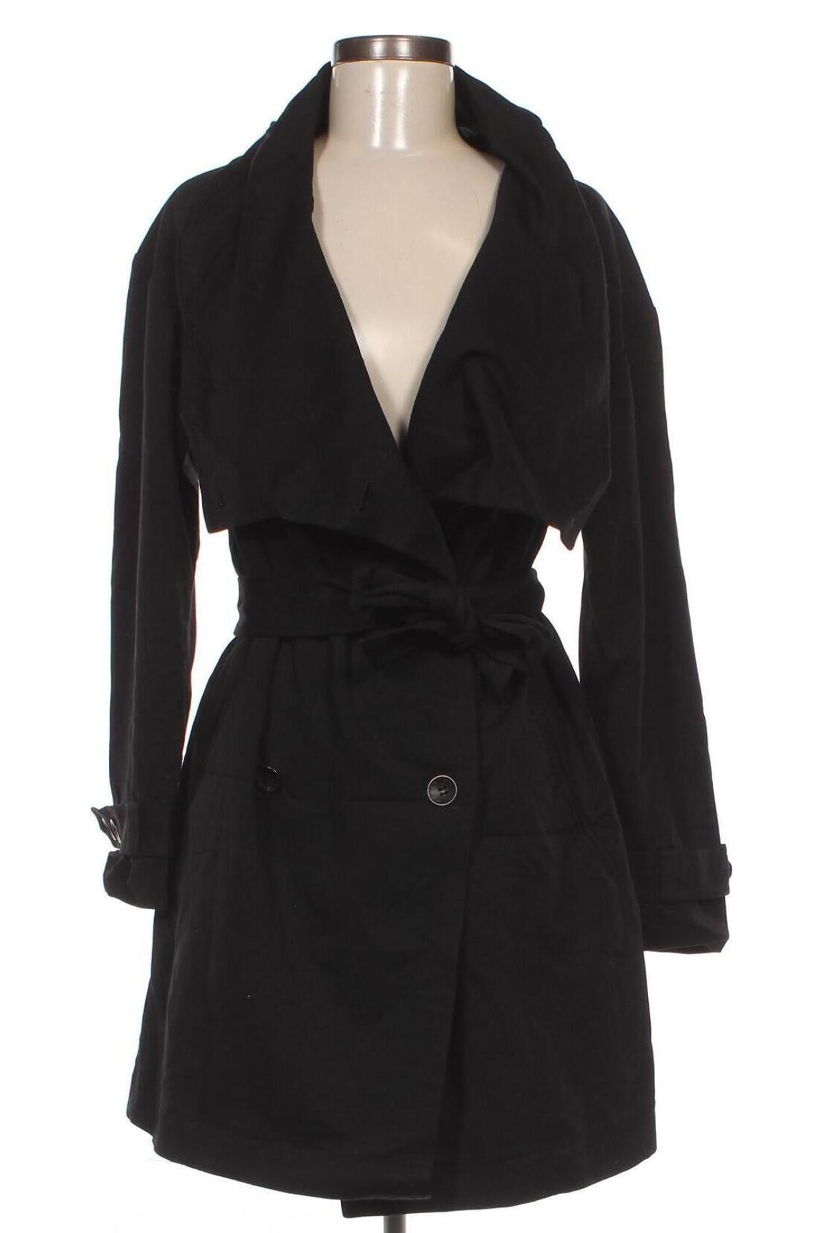 Trench de femei Marcs, Mărime M, Culoare Negru, Preț 223,99 Lei