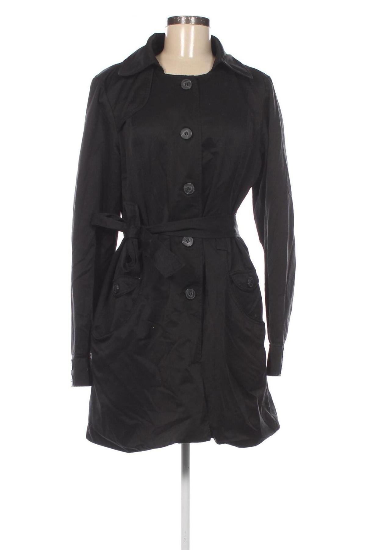 Damen Trench Coat Vero Moda, Größe XL, Farbe Schwarz, Preis € 33,99