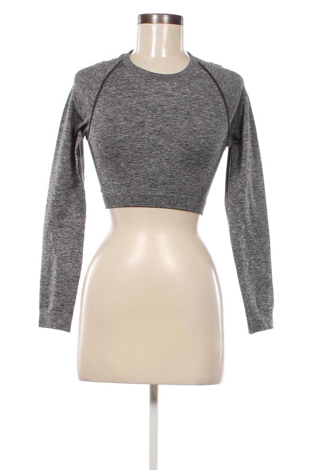 Damen Sporttop Gymshark, Größe M, Farbe Grau, Preis € 6,99