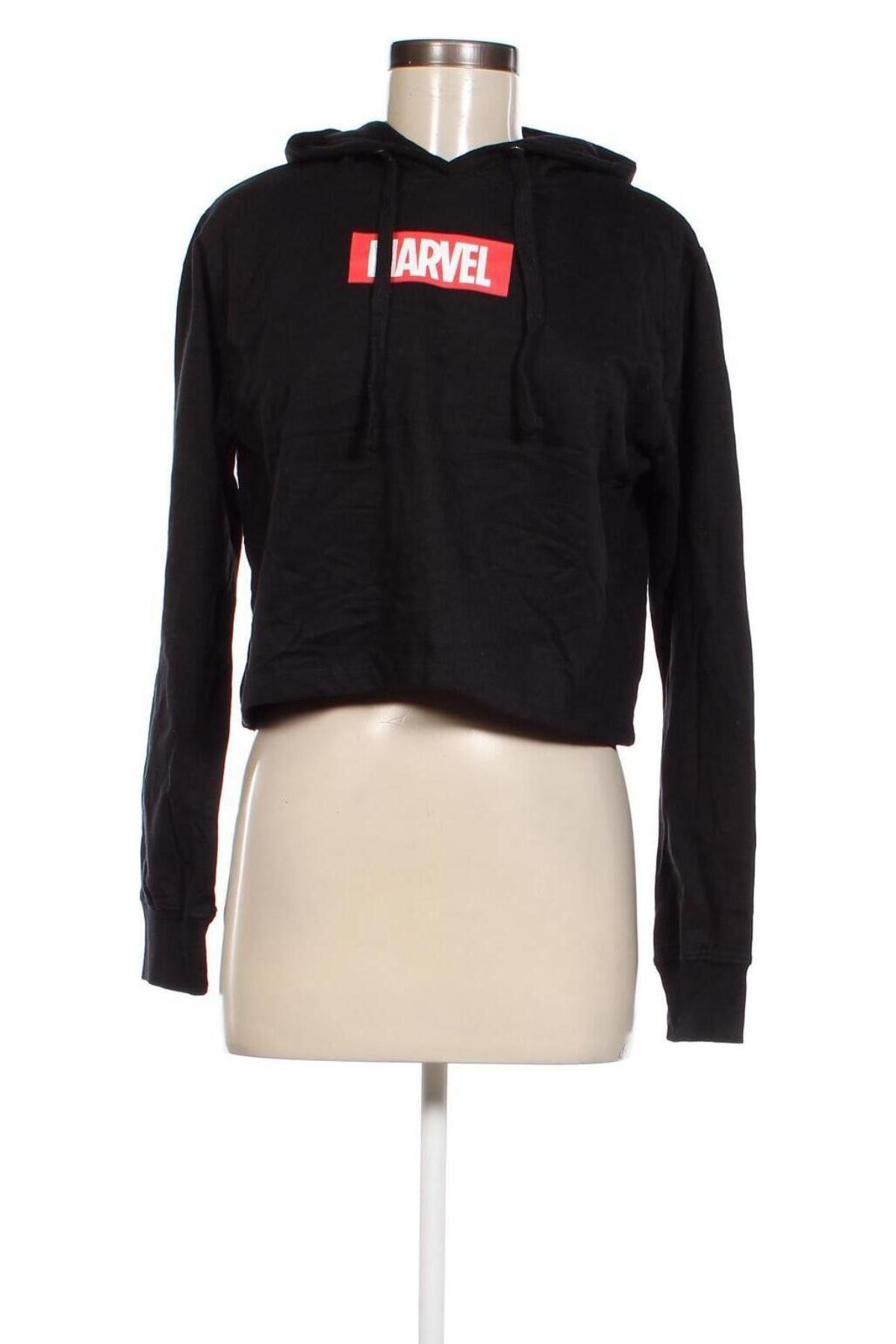 Damen Sweatshirt Marvel, Größe M, Farbe Schwarz, Preis 28,99 €