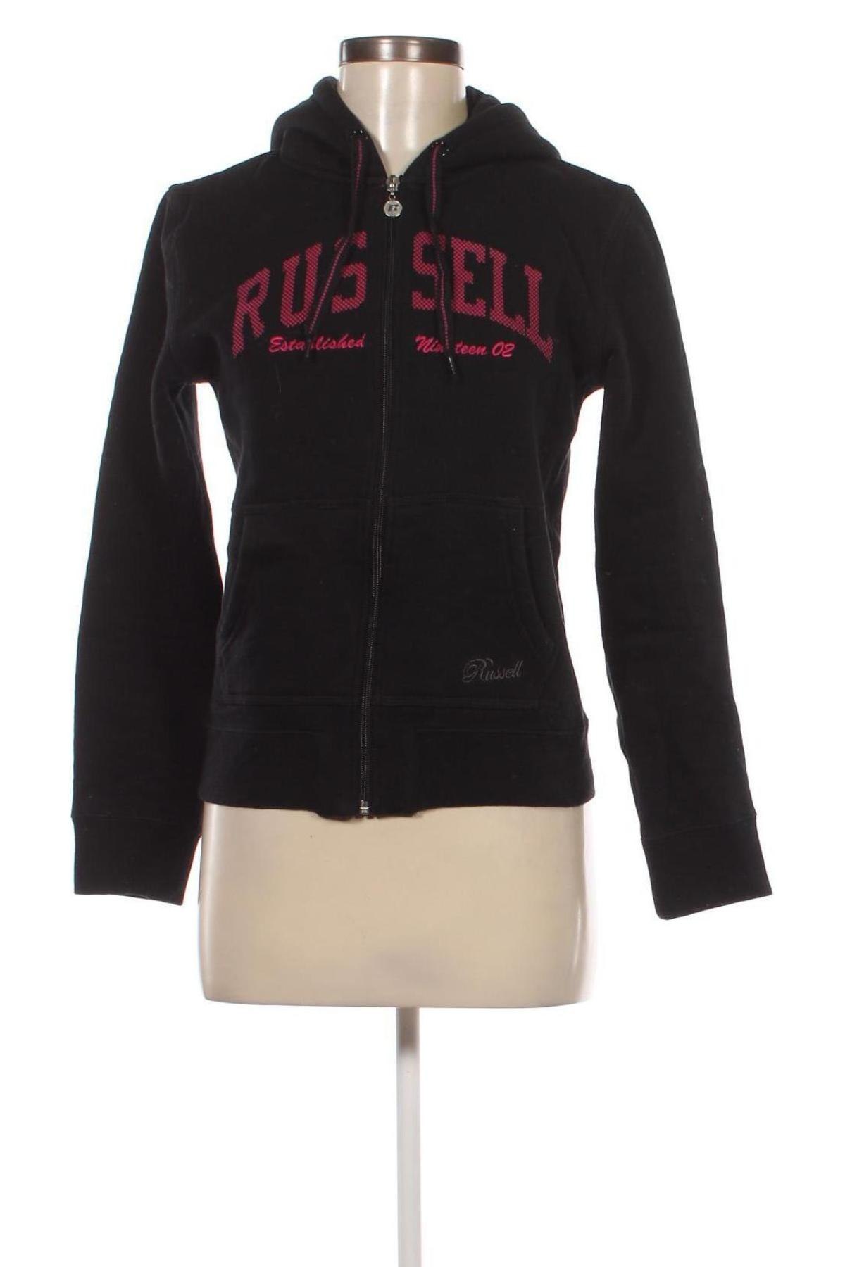 Női sweatshirt Russell Athletic, Méret M, Szín Fekete, Ár 7 399 Ft