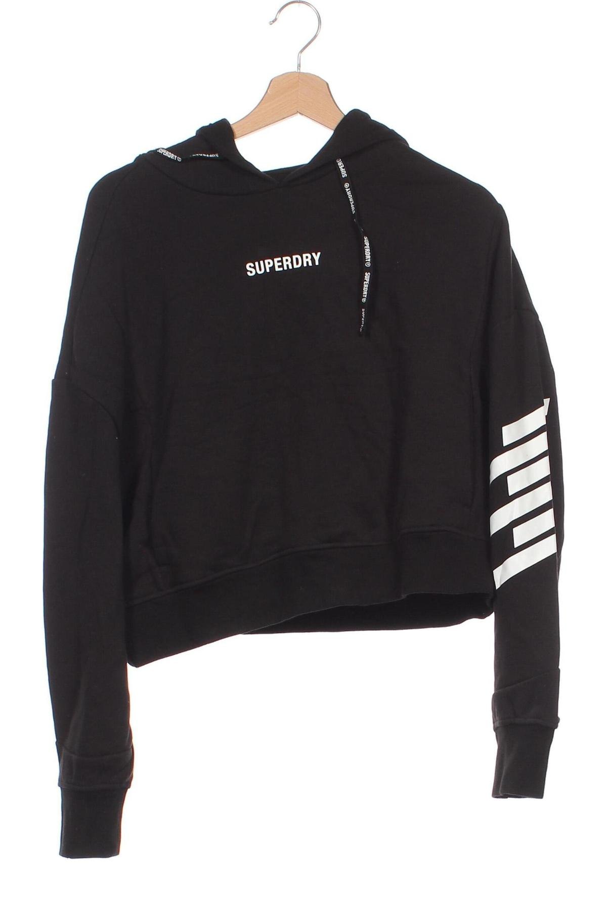 Női sweatshirt Superdry, Méret XS, Szín Fekete, Ár 9 699 Ft