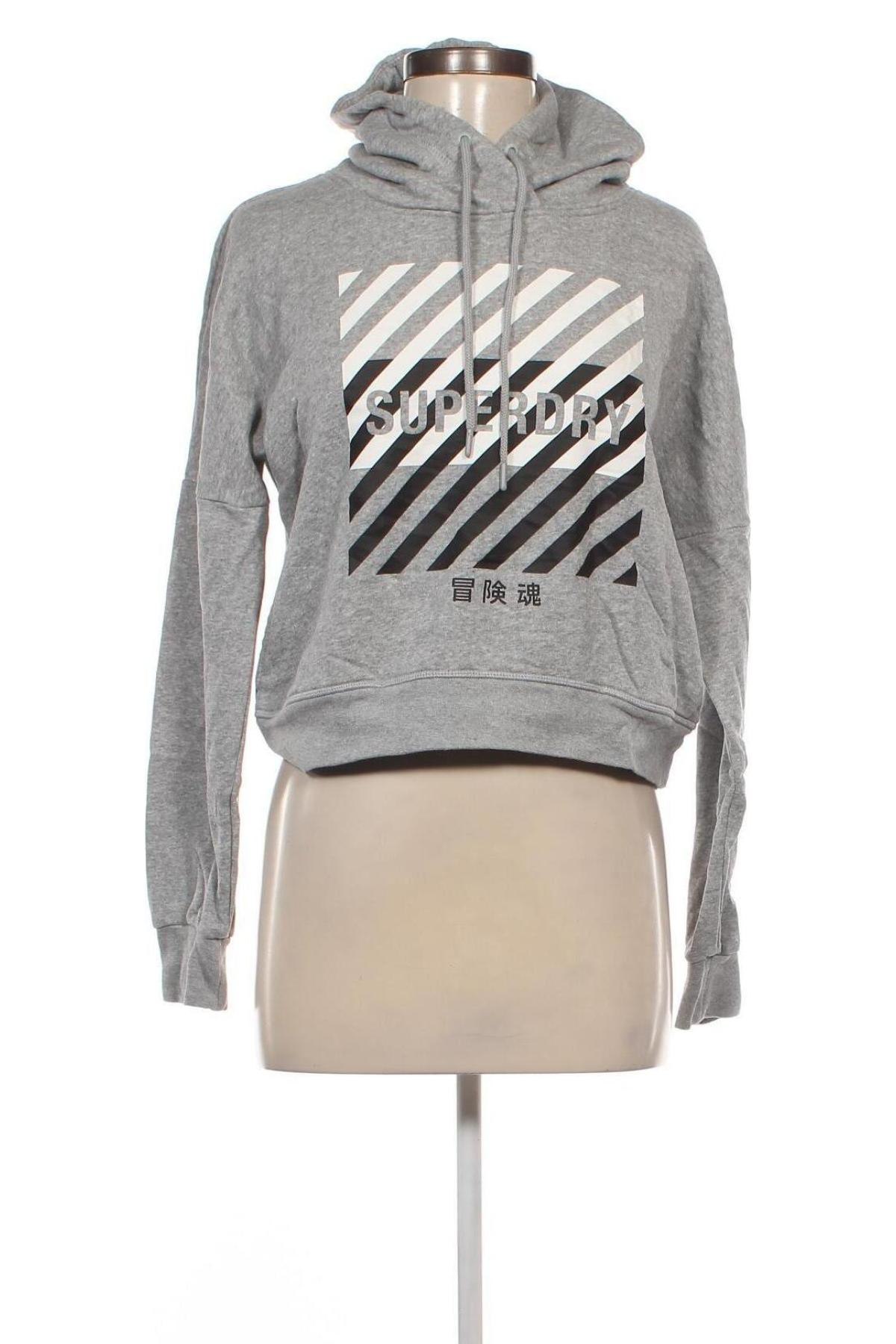 Damen Sweatshirt Superdry, Größe S, Farbe Grau, Preis € 27,49