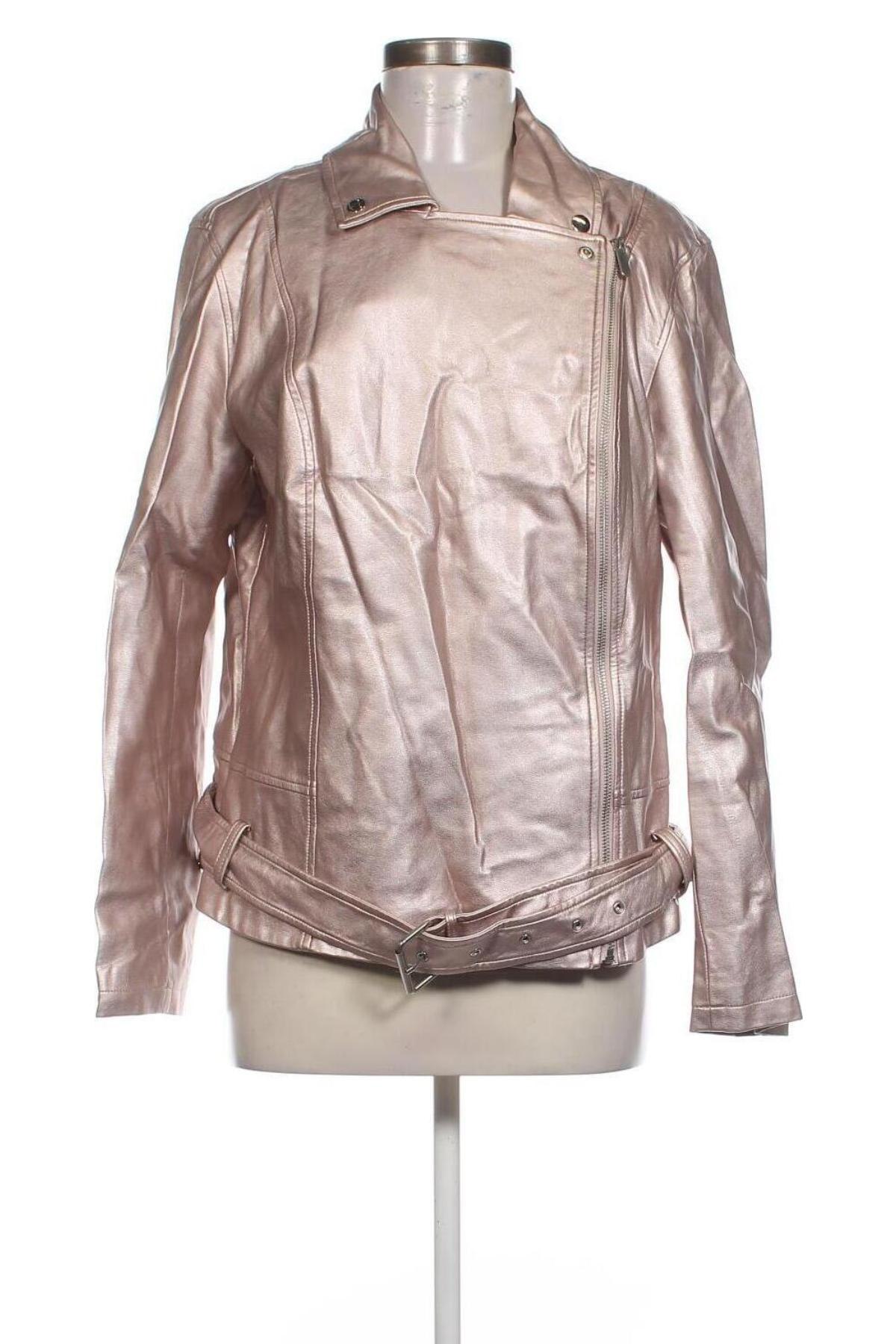 Damen Lederjacke Best Connections, Größe M, Farbe Rosa, Preis 29,66 €