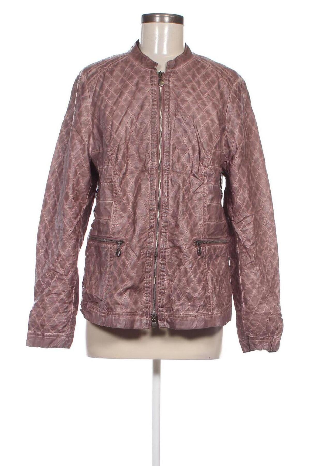 Damen Lederjacke Bonita, Größe XL, Farbe Rosa, Preis 40,99 €