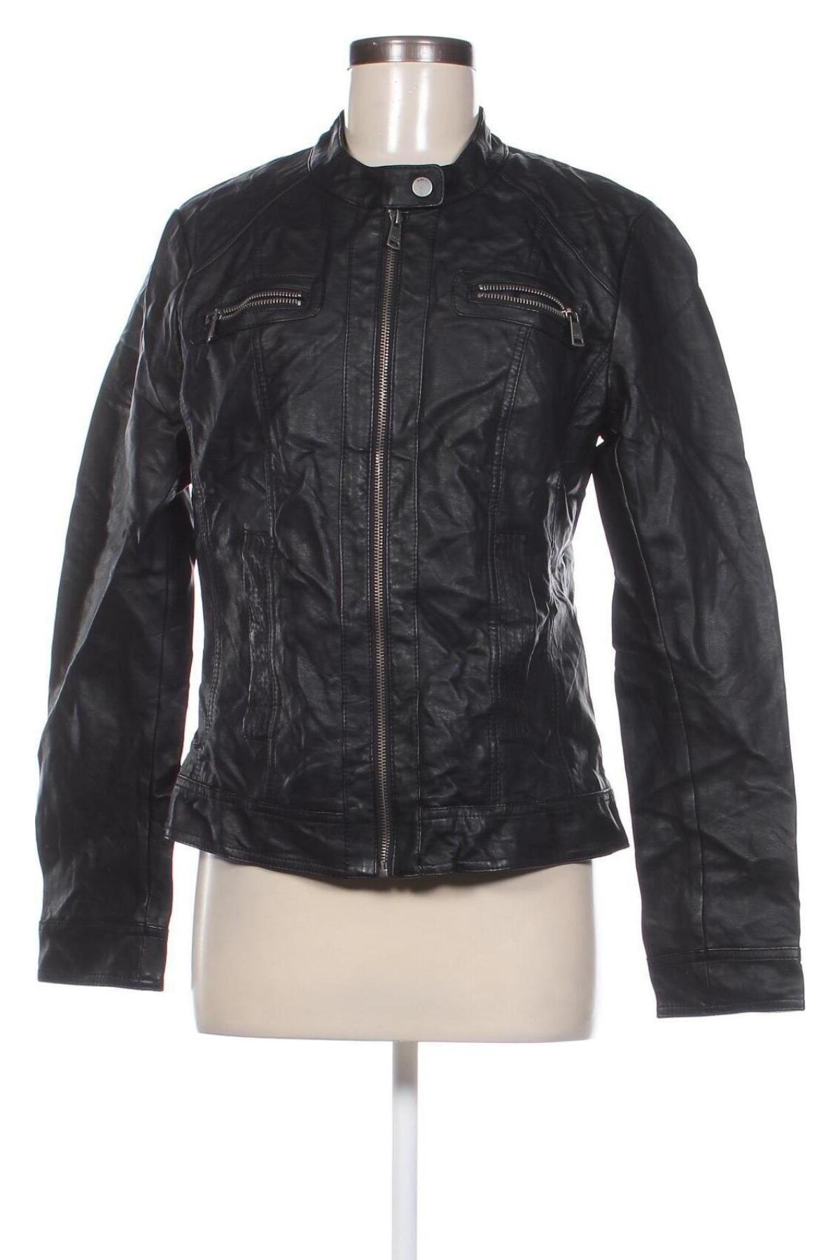 Damen Lederjacke ONLY, Größe S, Farbe Schwarz, Preis € 17,99