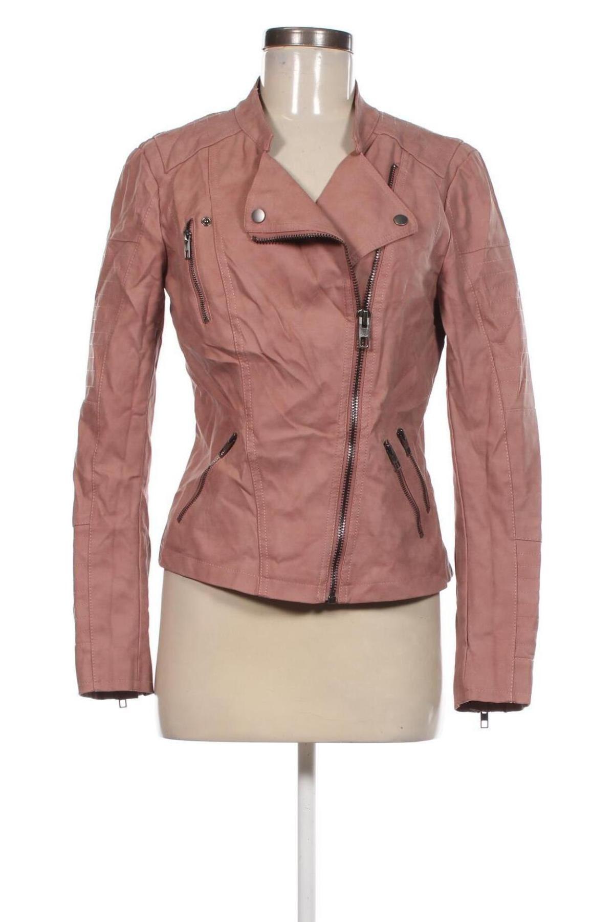 Damen Lederjacke ONLY, Größe S, Farbe Aschrosa, Preis € 18,99