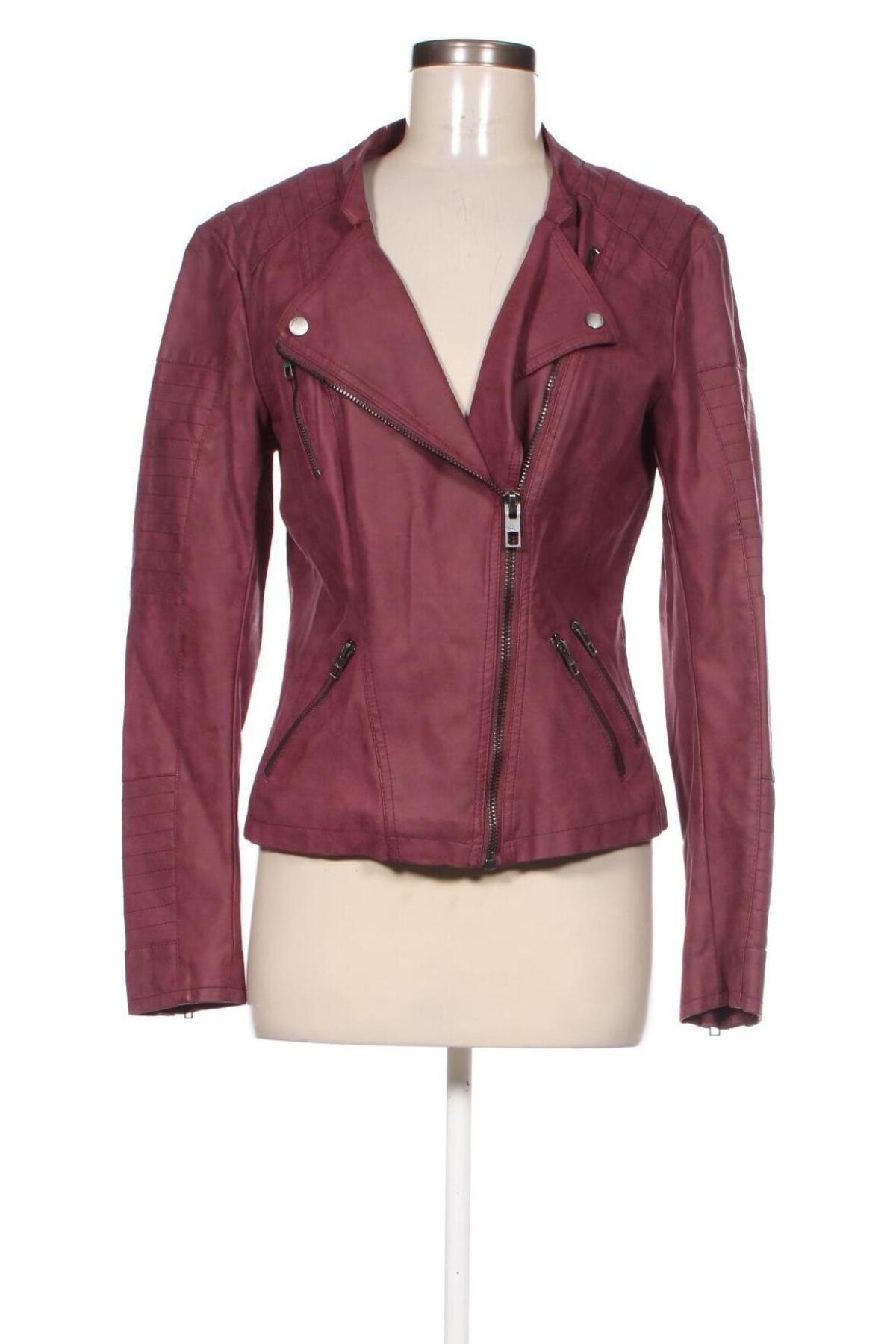 Damen Lederjacke ONLY, Größe S, Farbe Rot, Preis 31,71 €