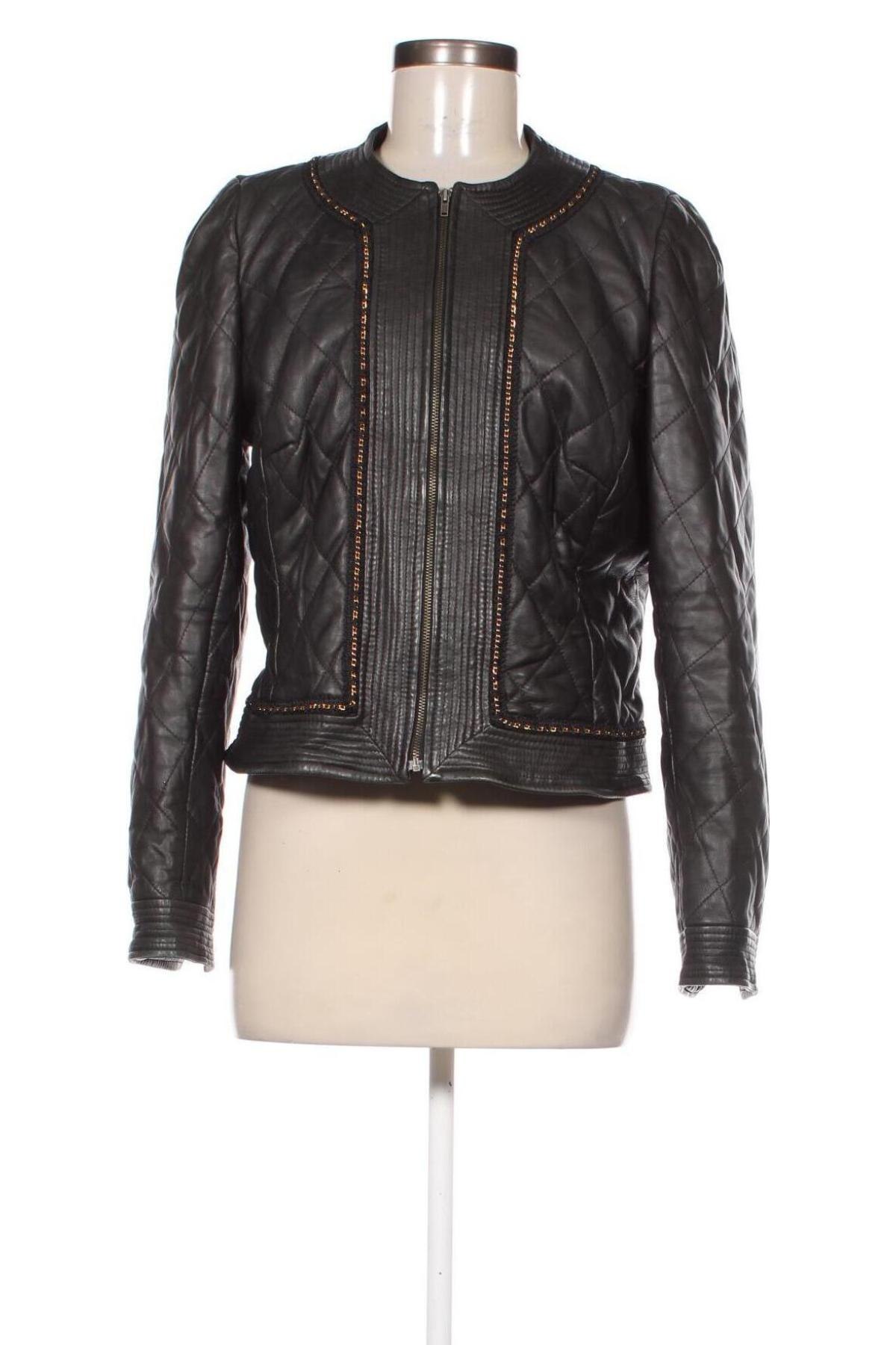 Damen Lederjacke Weill, Größe L, Farbe Schwarz, Preis 136,57 €