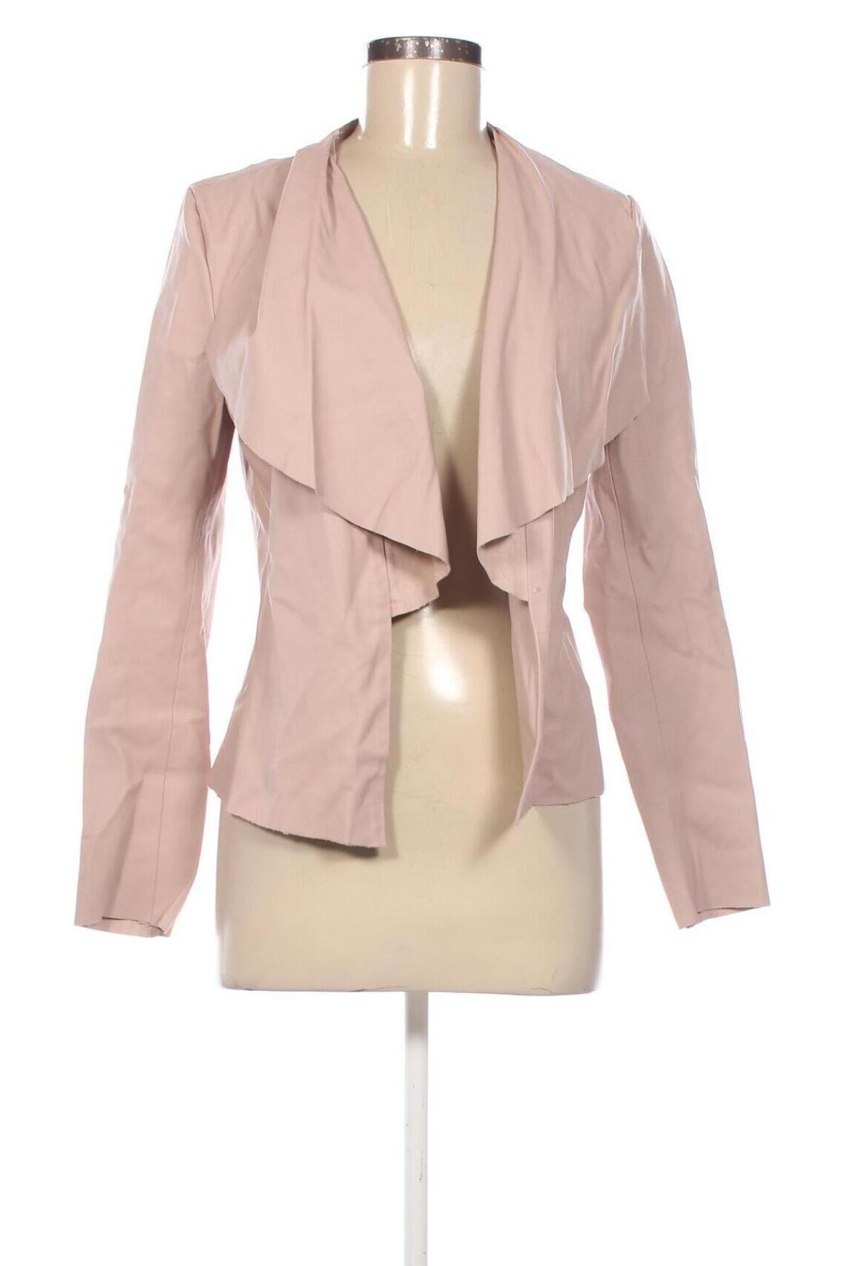 Damen Lederjacke Zara, Größe M, Farbe Rosa, Preis € 18,99