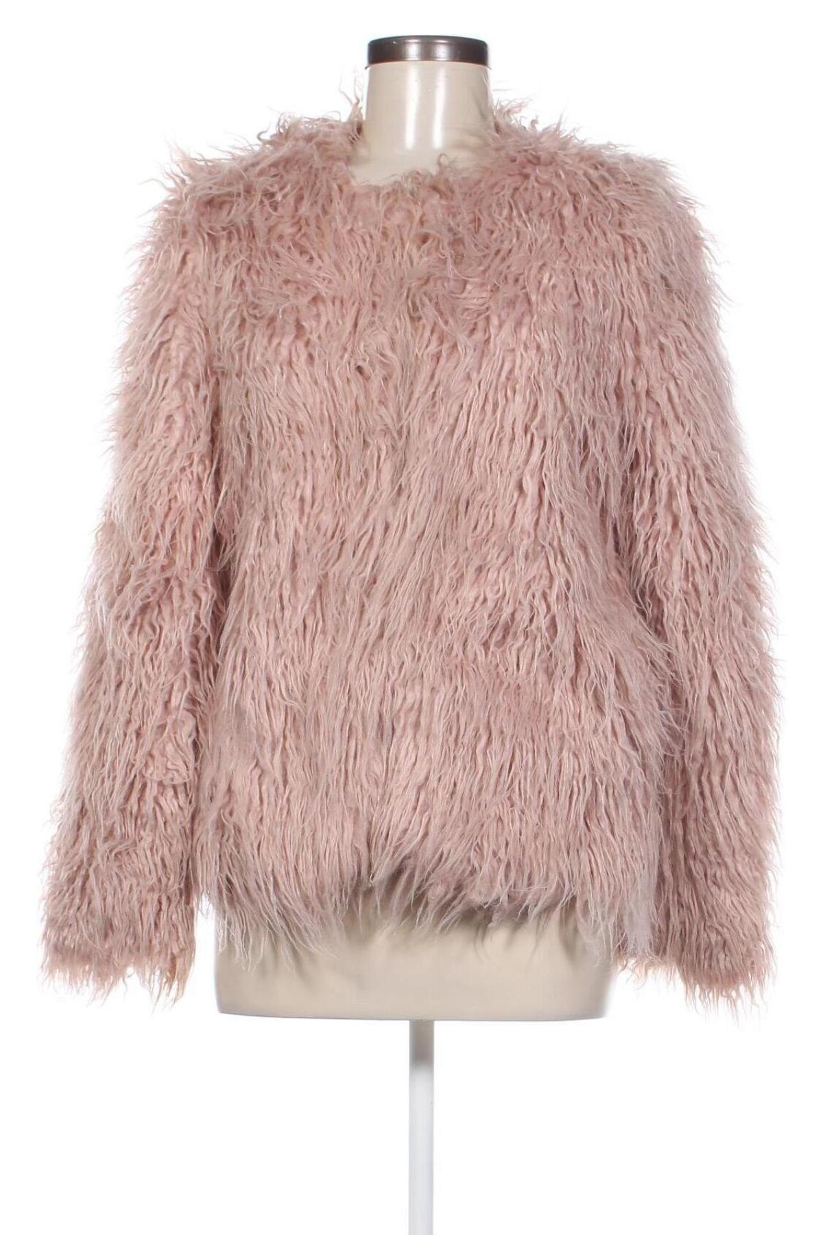 Damenmantel Bershka, Größe S, Farbe Rosa, Preis 39,99 €