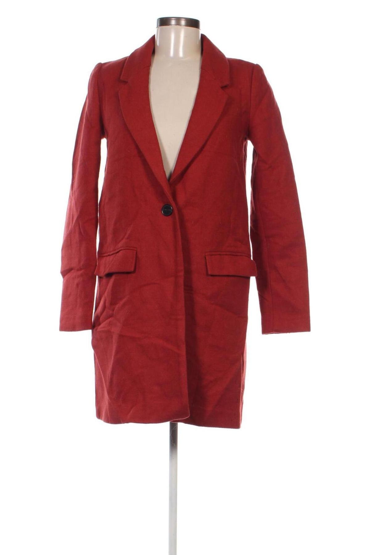 Damenmantel Zara Trafaluc, Größe S, Farbe Rot, Preis € 31,49