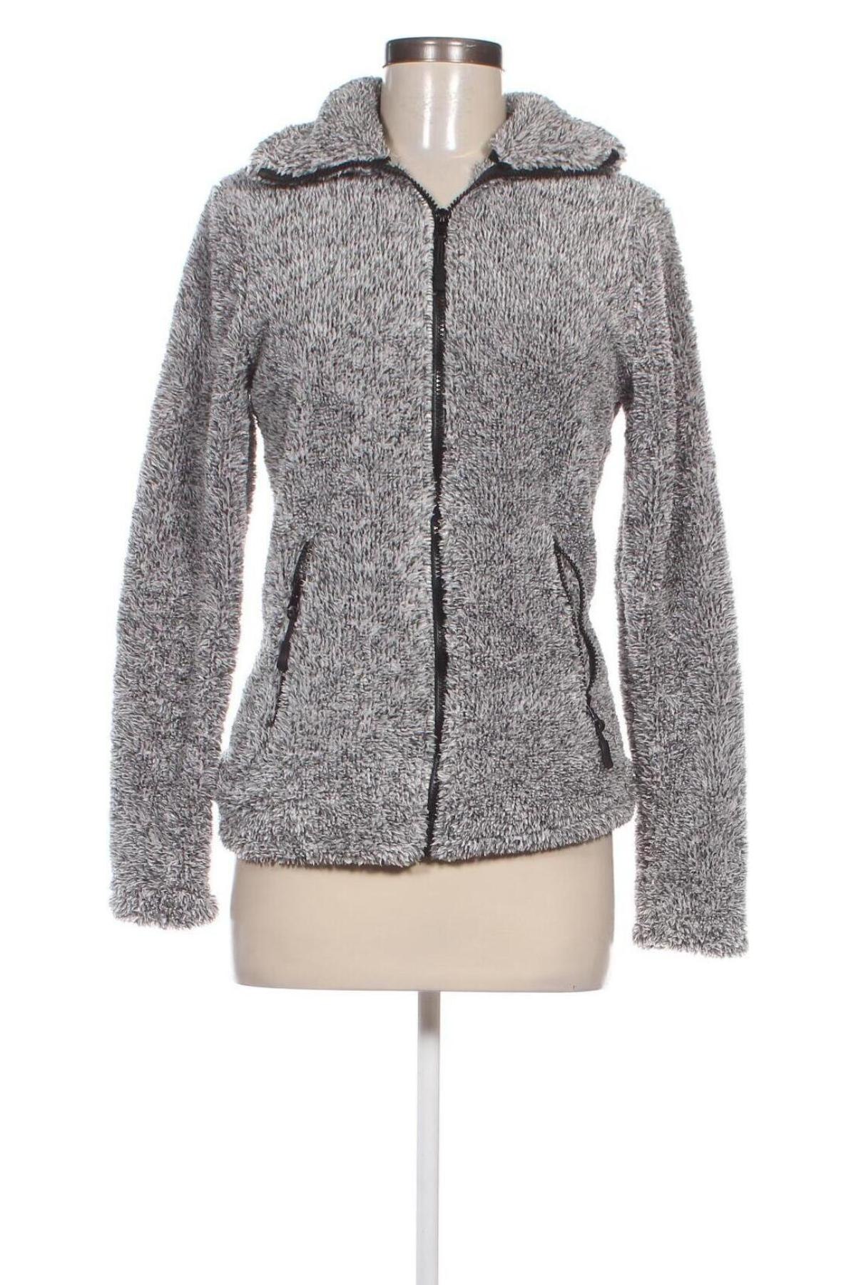 Damen Fleece Oberteil , Größe S, Farbe Grau, Preis 27,49 €